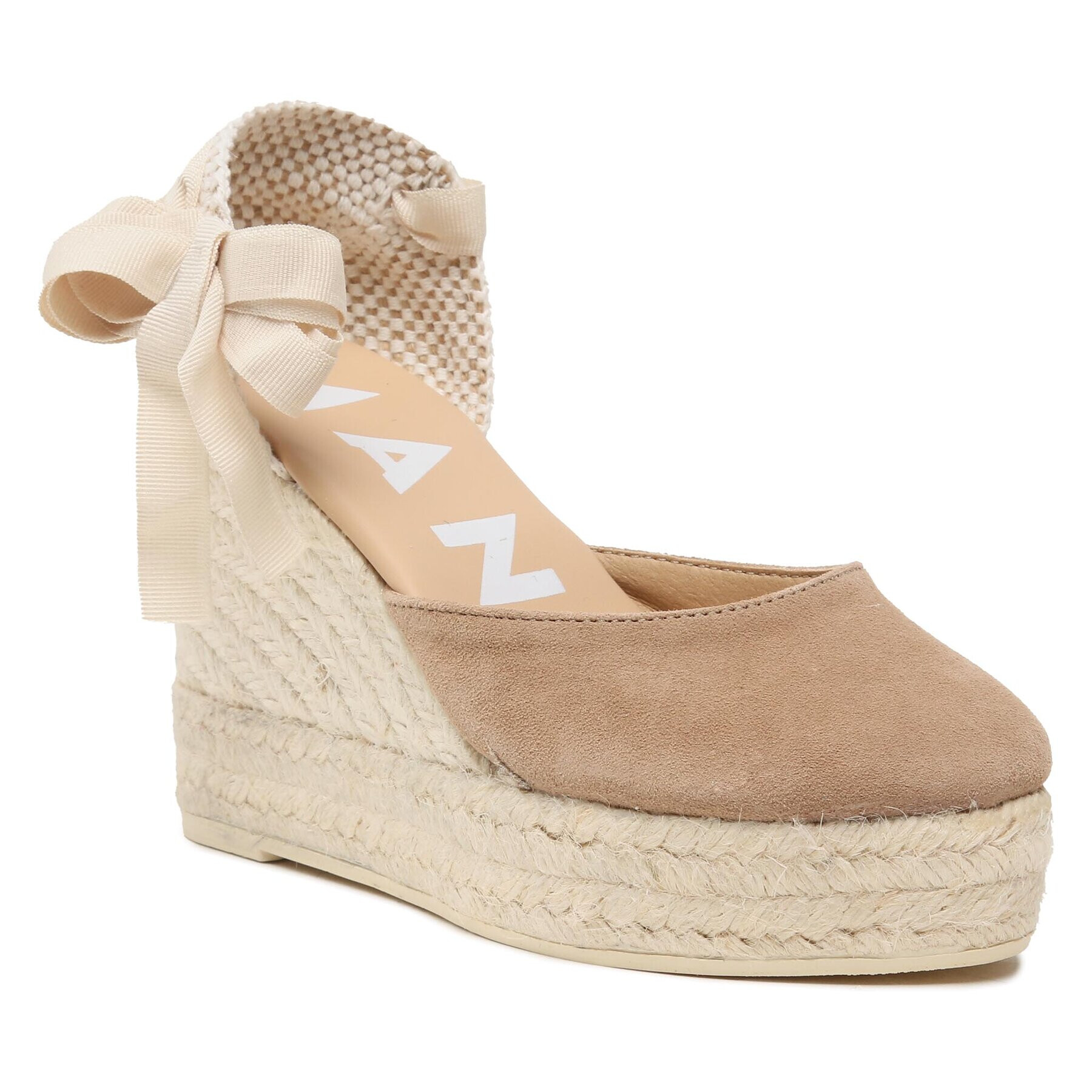 Manebi Еспадрили Wedge Espadrilles W 1.9 WV Кафяв - Pepit.bg