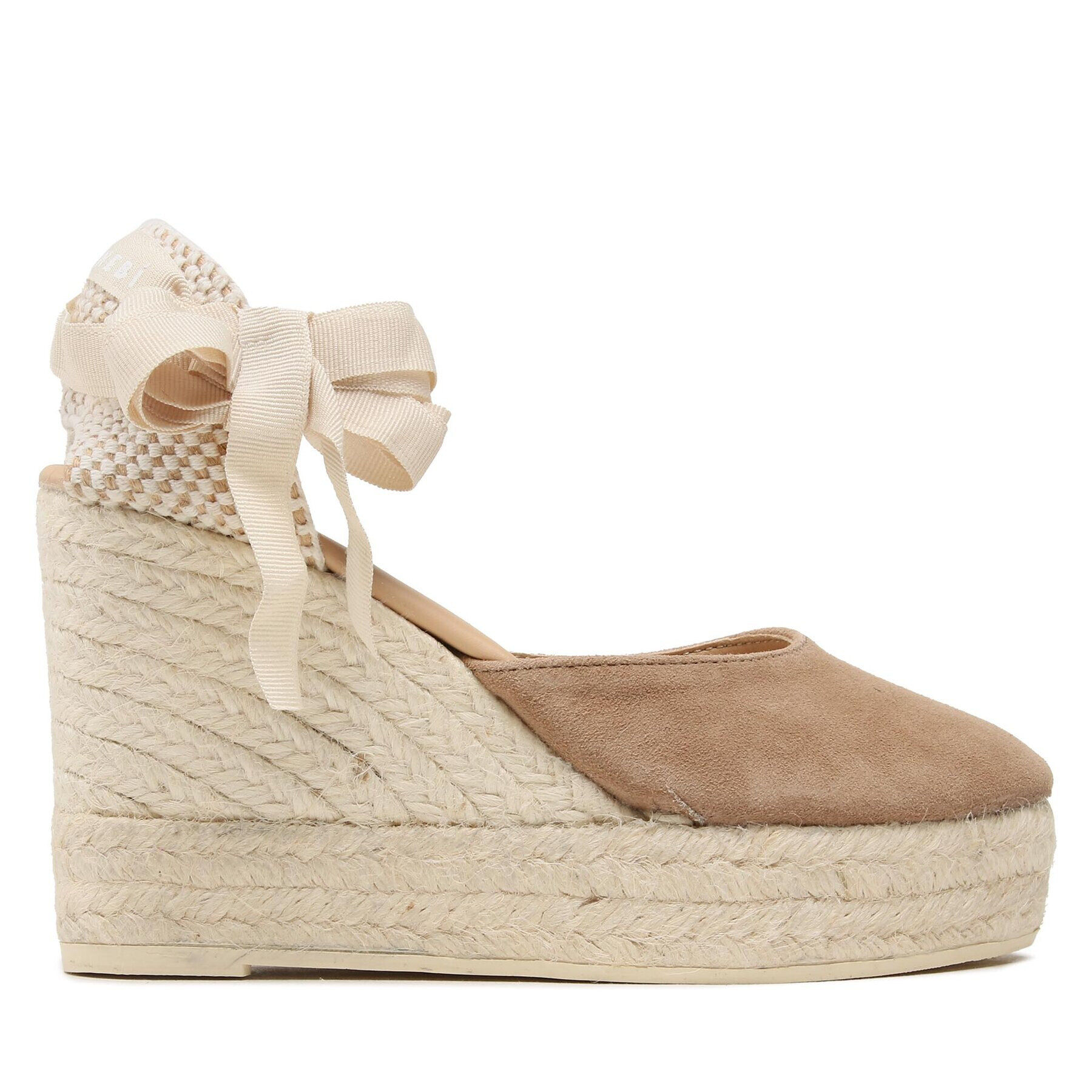 Manebi Еспадрили Wedge Espadrilles W 1.9 WV Кафяв - Pepit.bg