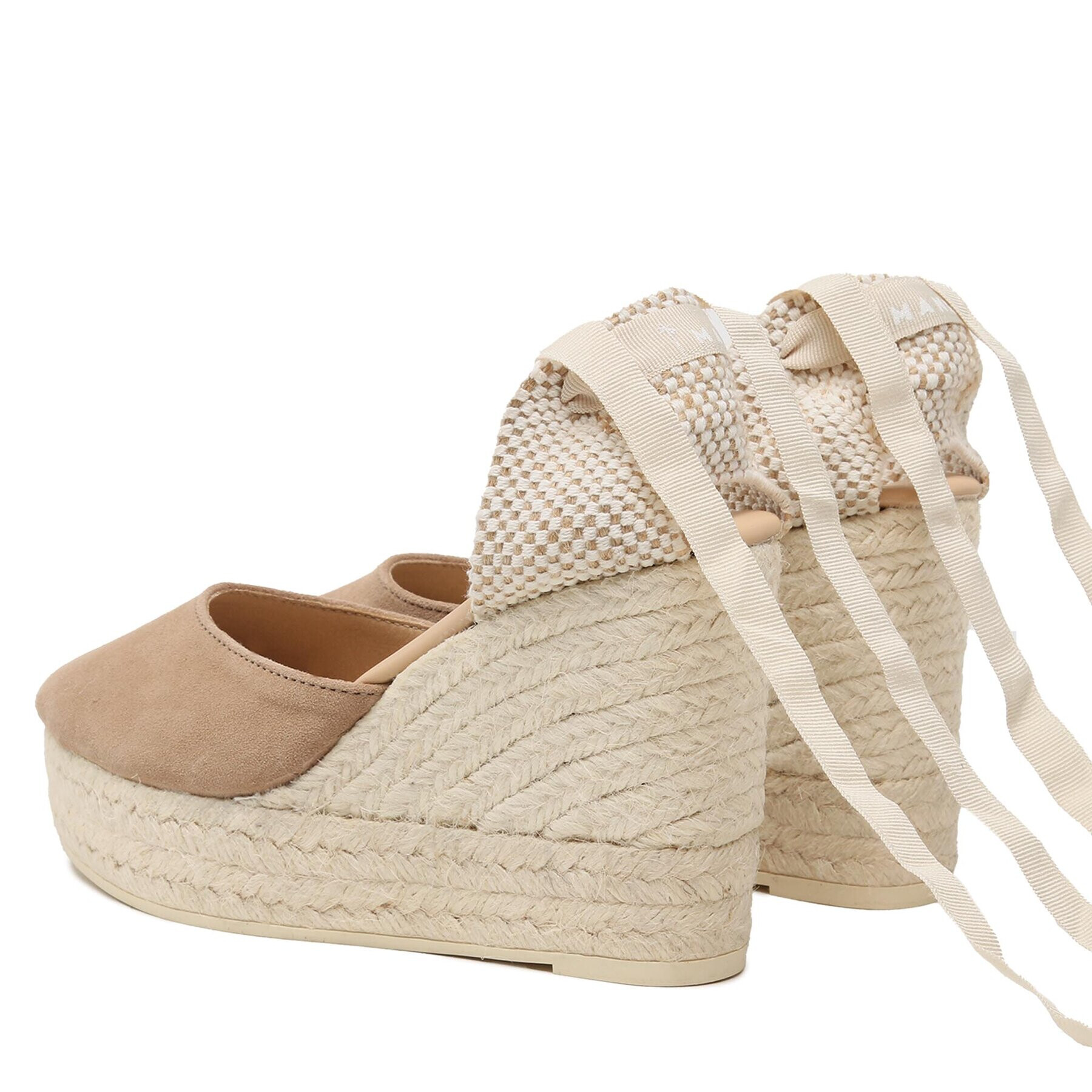 Manebi Еспадрили Wedge Espadrilles W 1.9 WV Кафяв - Pepit.bg