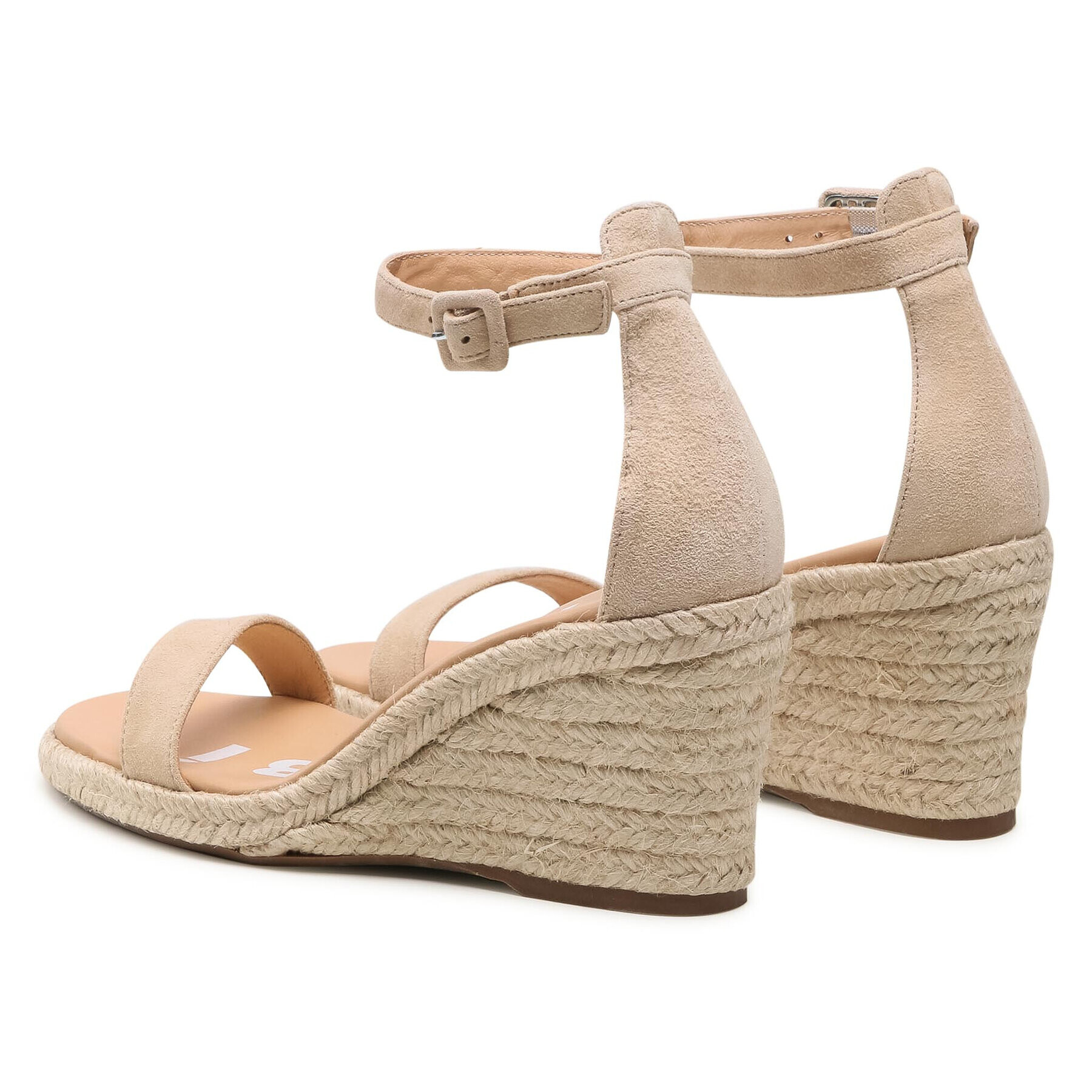 Manebi Еспадрили Wedge Sandals M 1.1 Wg Бежов - Pepit.bg