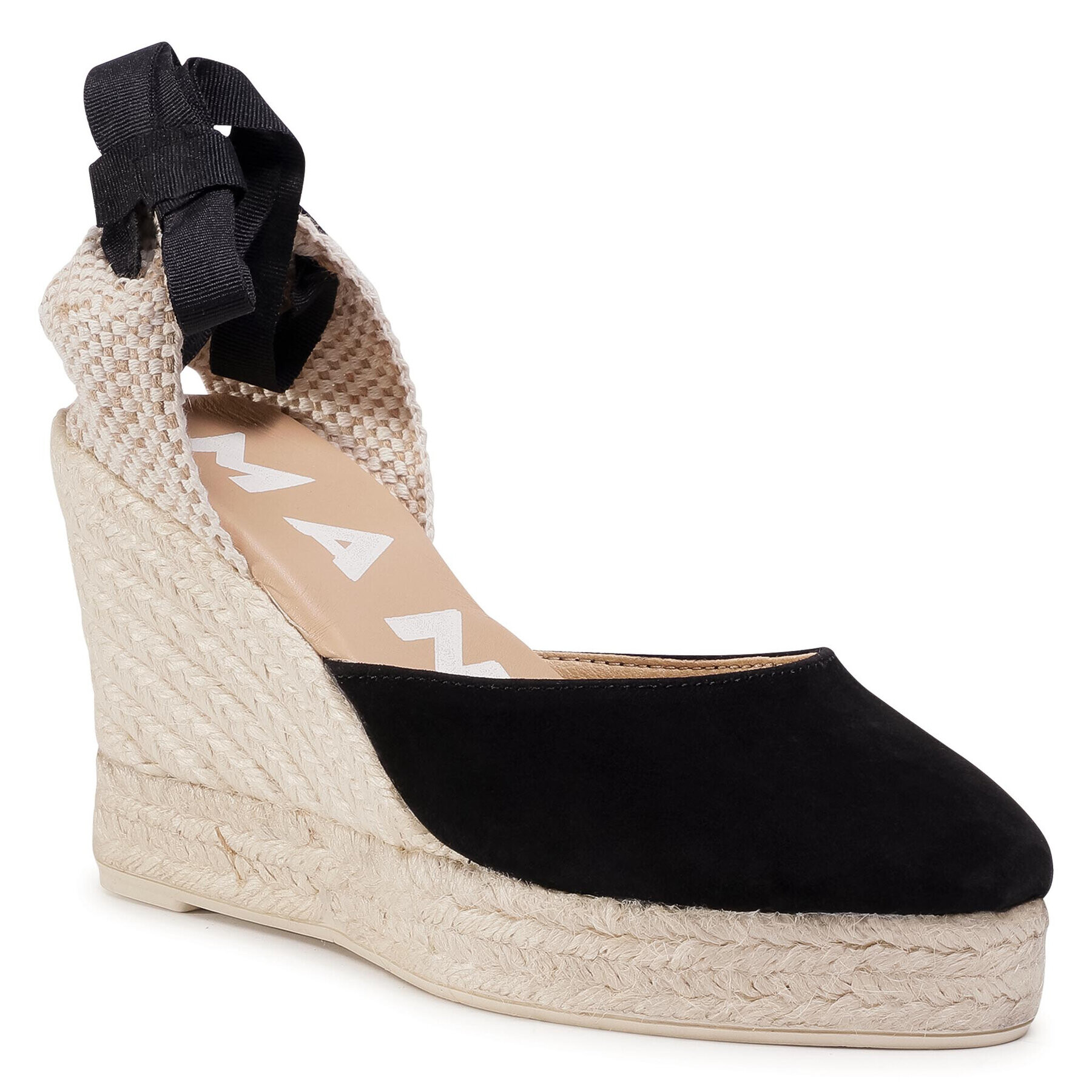 Manebi Еспадрили Wedge Valenciana K 1.0 WV Черен - Pepit.bg