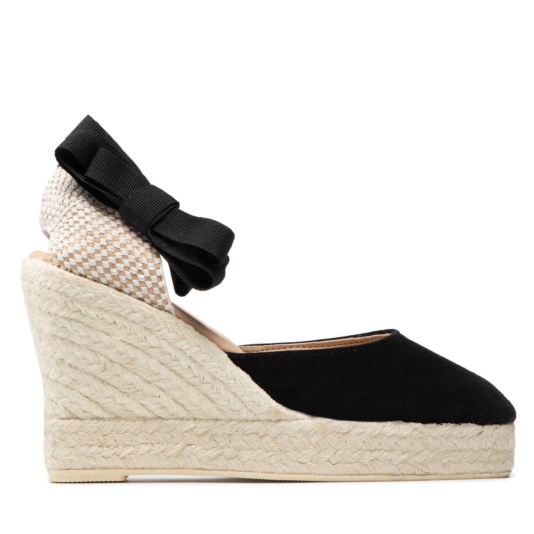 Manebi Еспадрили Wedge Valenciana K1.0 WV Черен - Pepit.bg