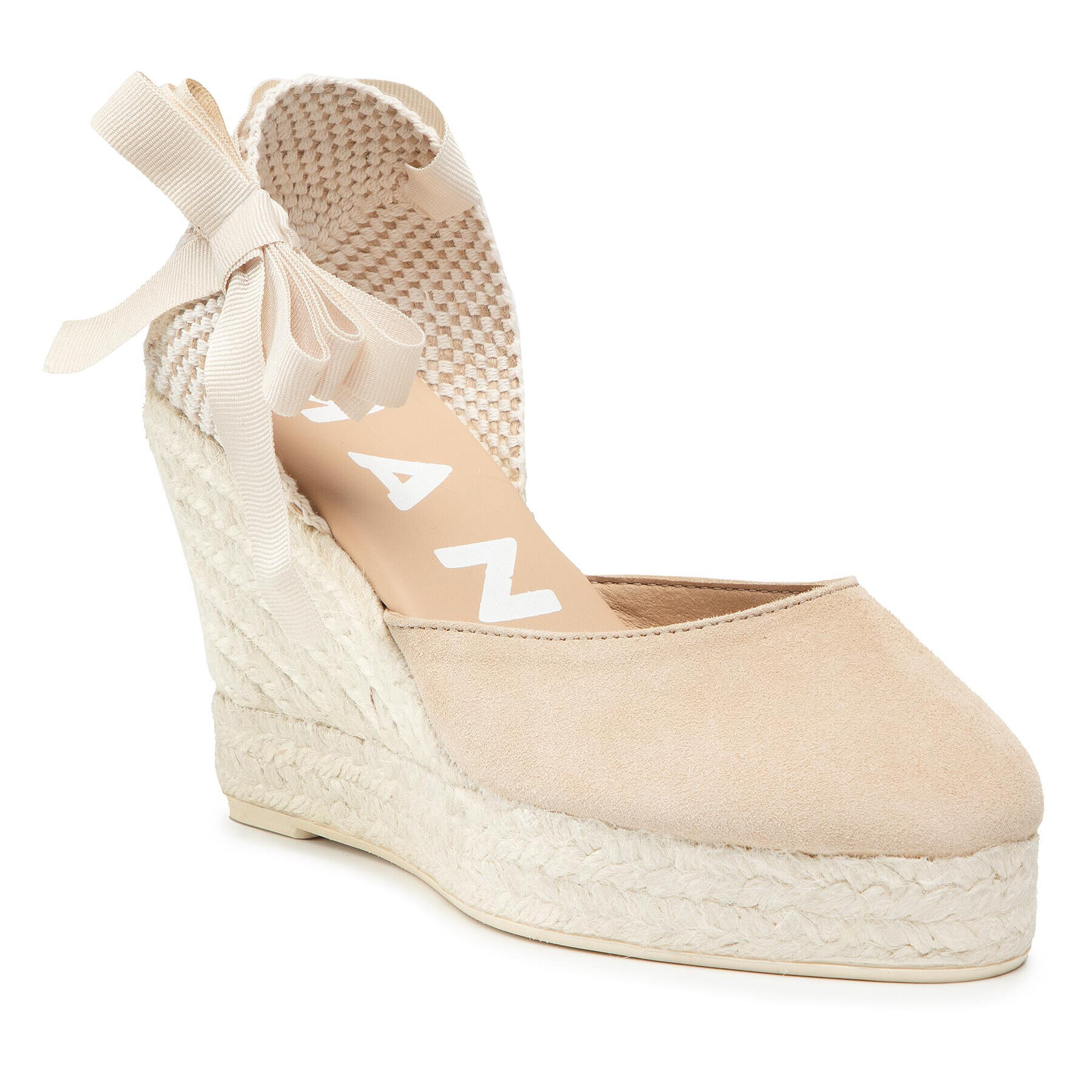 Manebi Еспадрили Wedge Valenciana M 1.1 WV Бежов - Pepit.bg