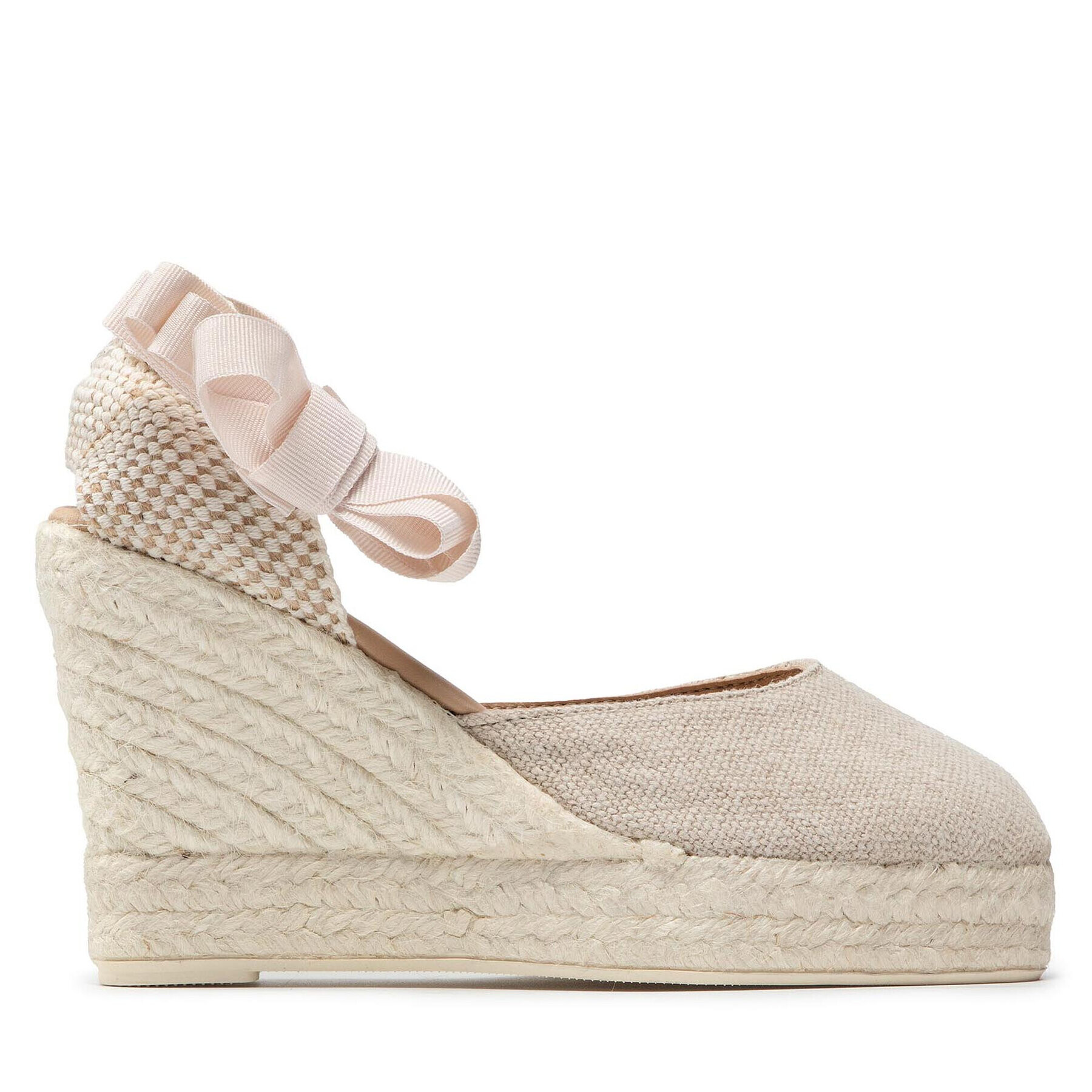 Manebi Еспадрили Wedge Valenciana O 4.1 Бежов - Pepit.bg