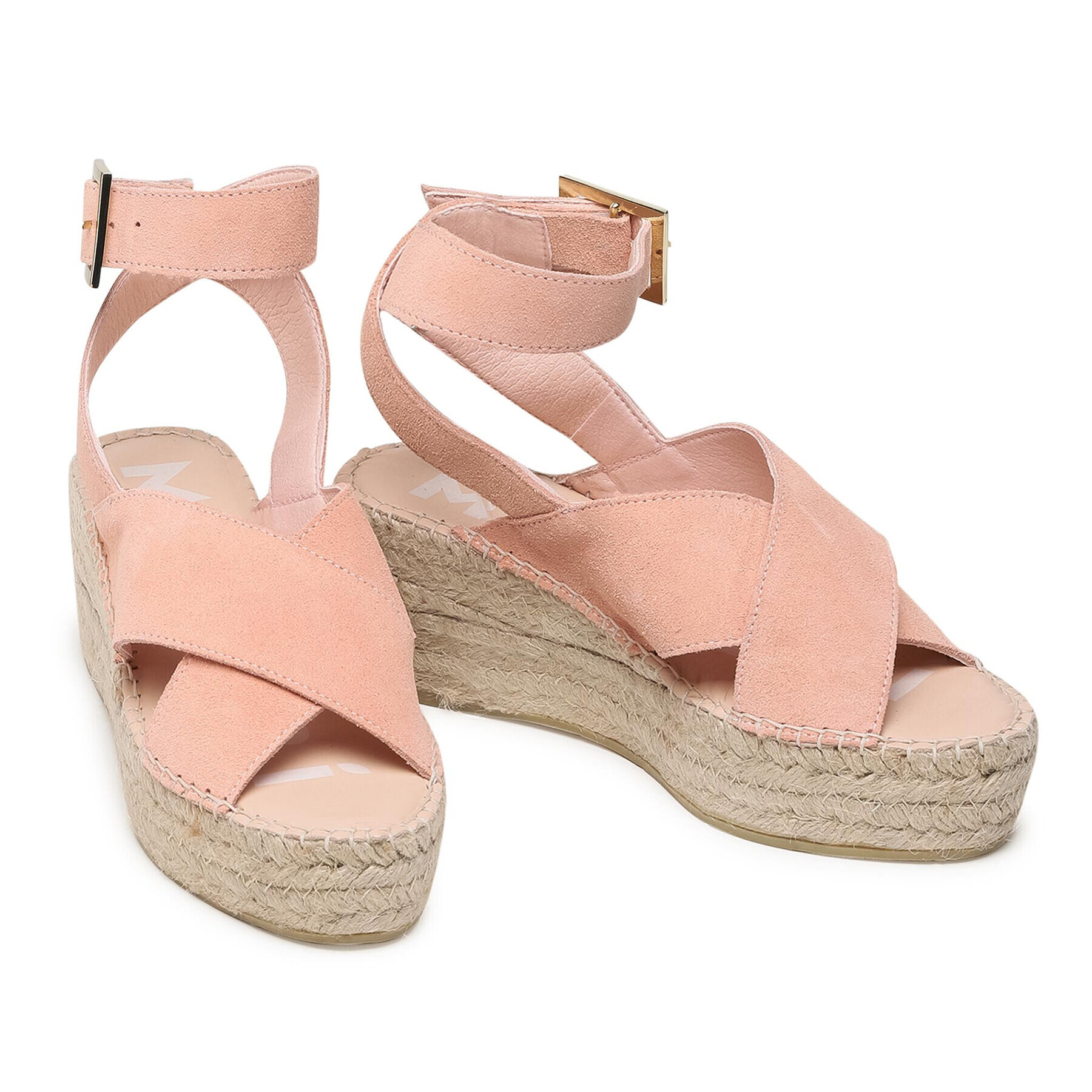 Manebi Еспадрили Wedges W Belt W 1.4 Wb Розов - Pepit.bg