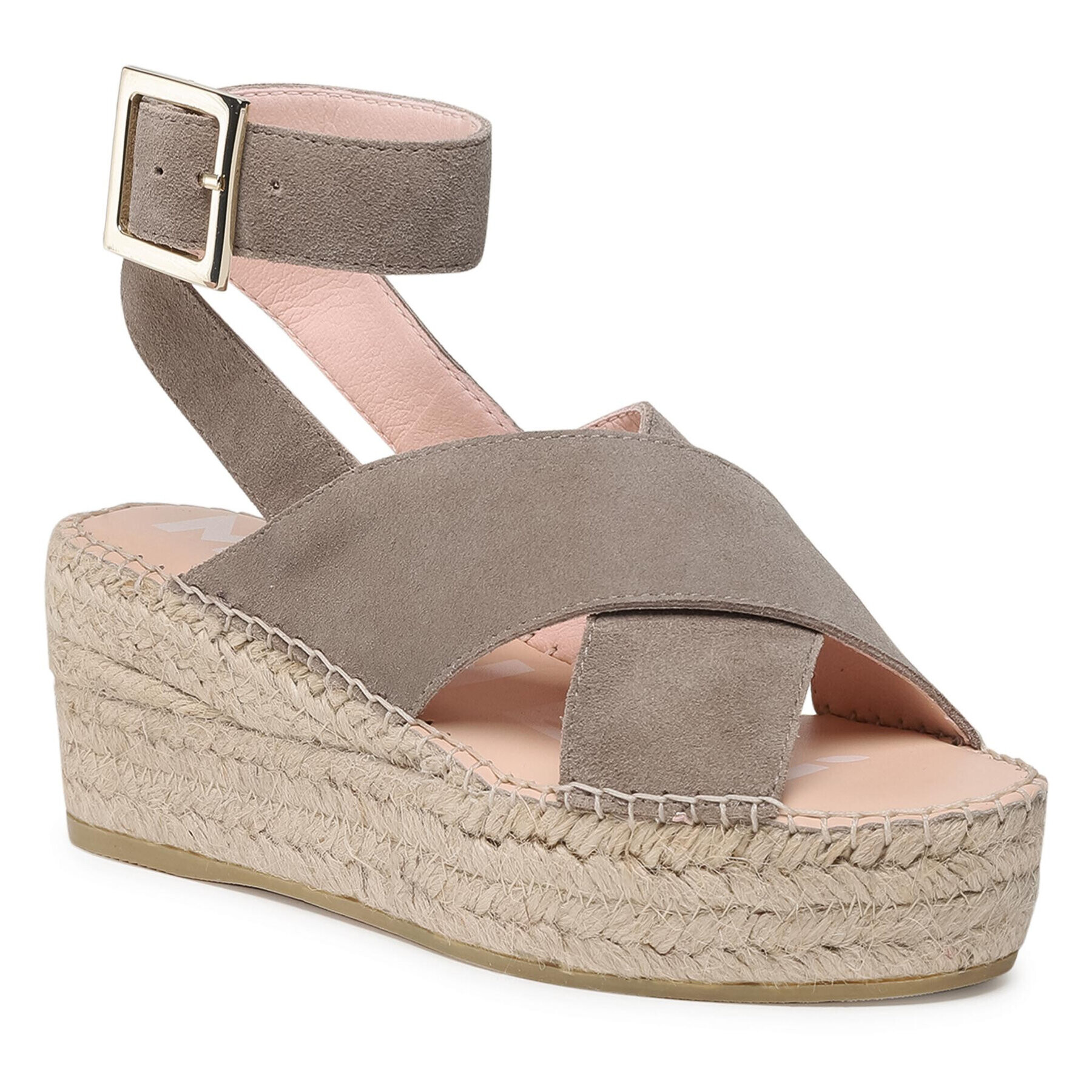 Manebi Еспадрили Wedges W Belt W 1.9 Wb Сив - Pepit.bg