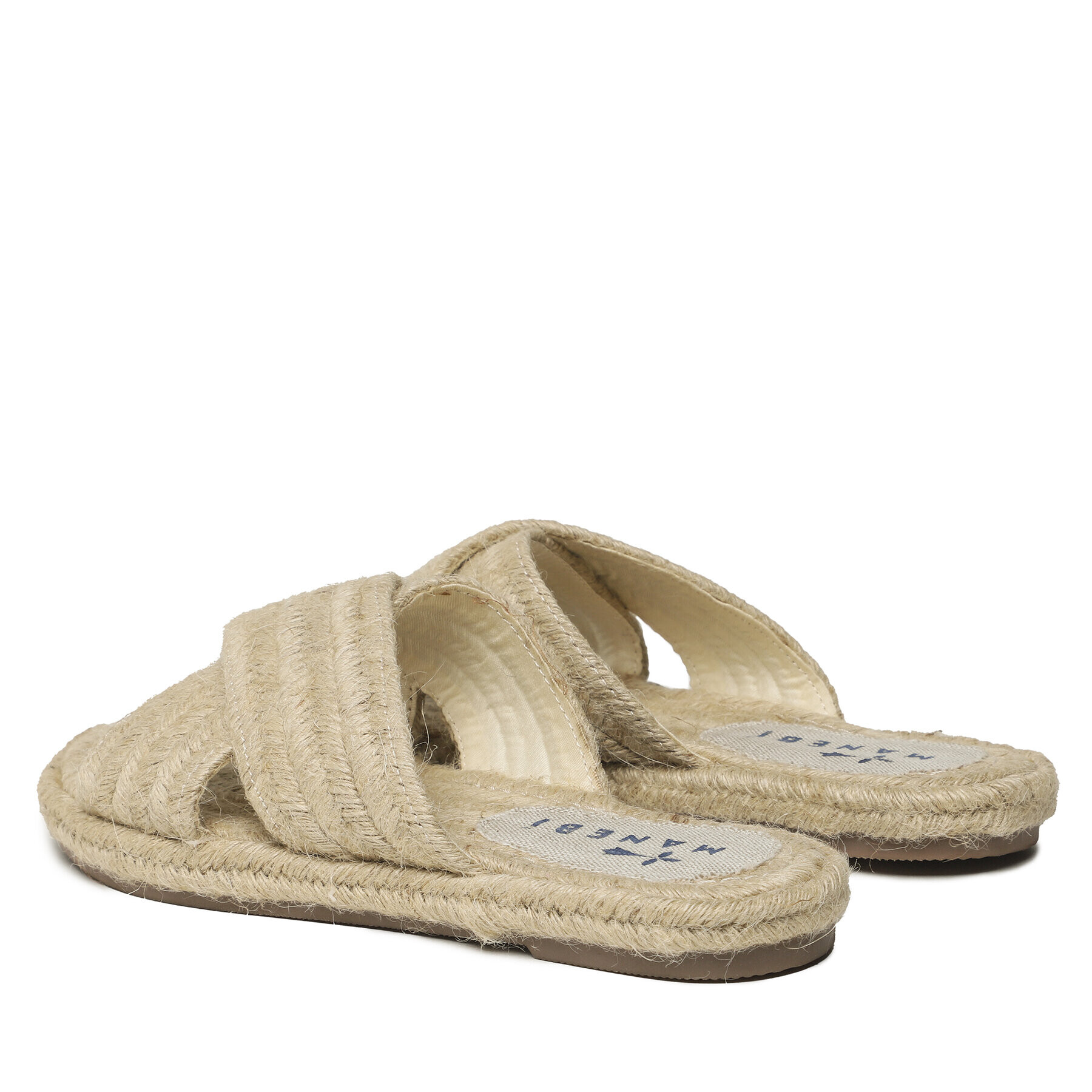 Manebi Еспадрили Yute Rope Rope Sandals S 2.7 Y0 Бежов - Pepit.bg