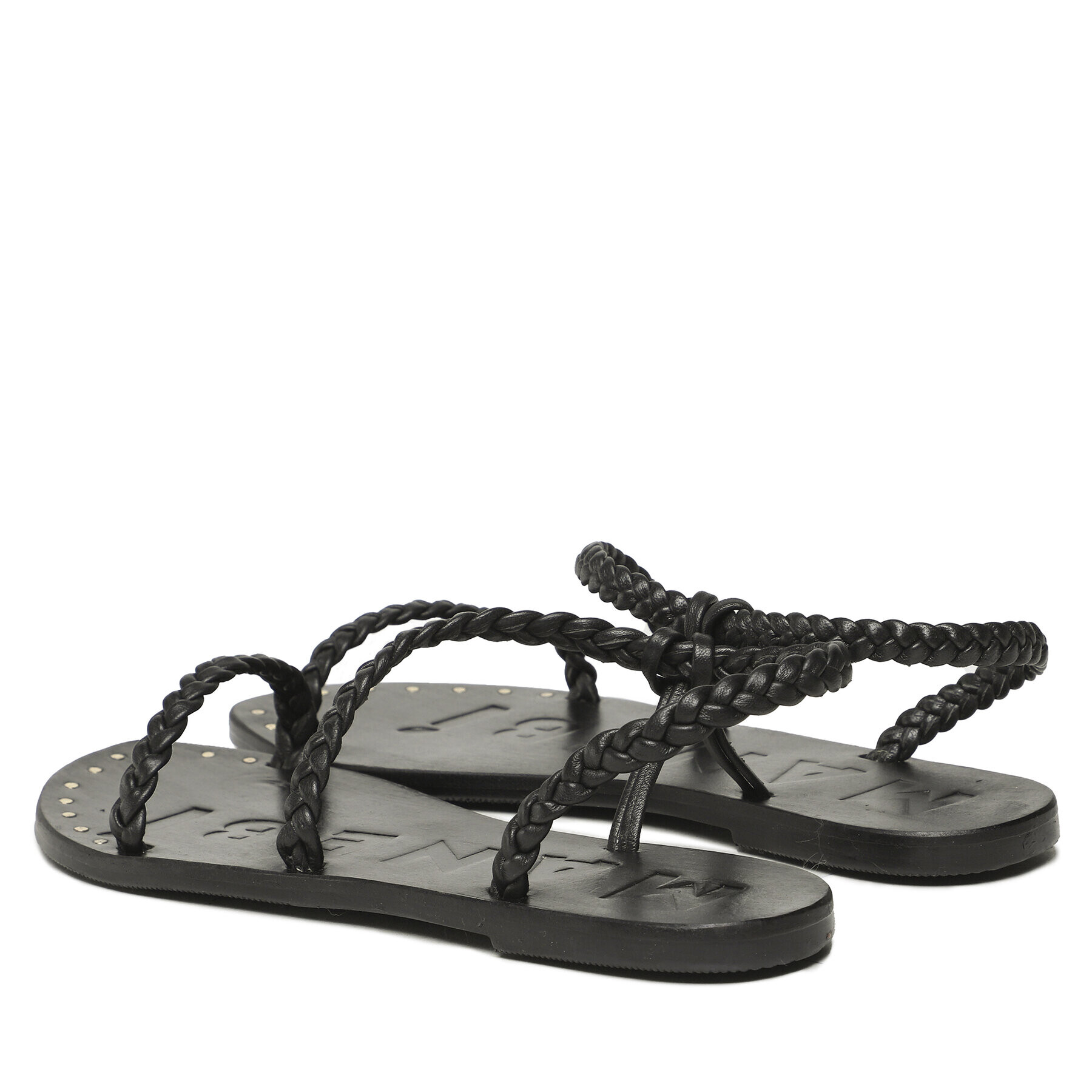 Manebi Сандали Sandals S 6.4 Y0 Черен - Pepit.bg