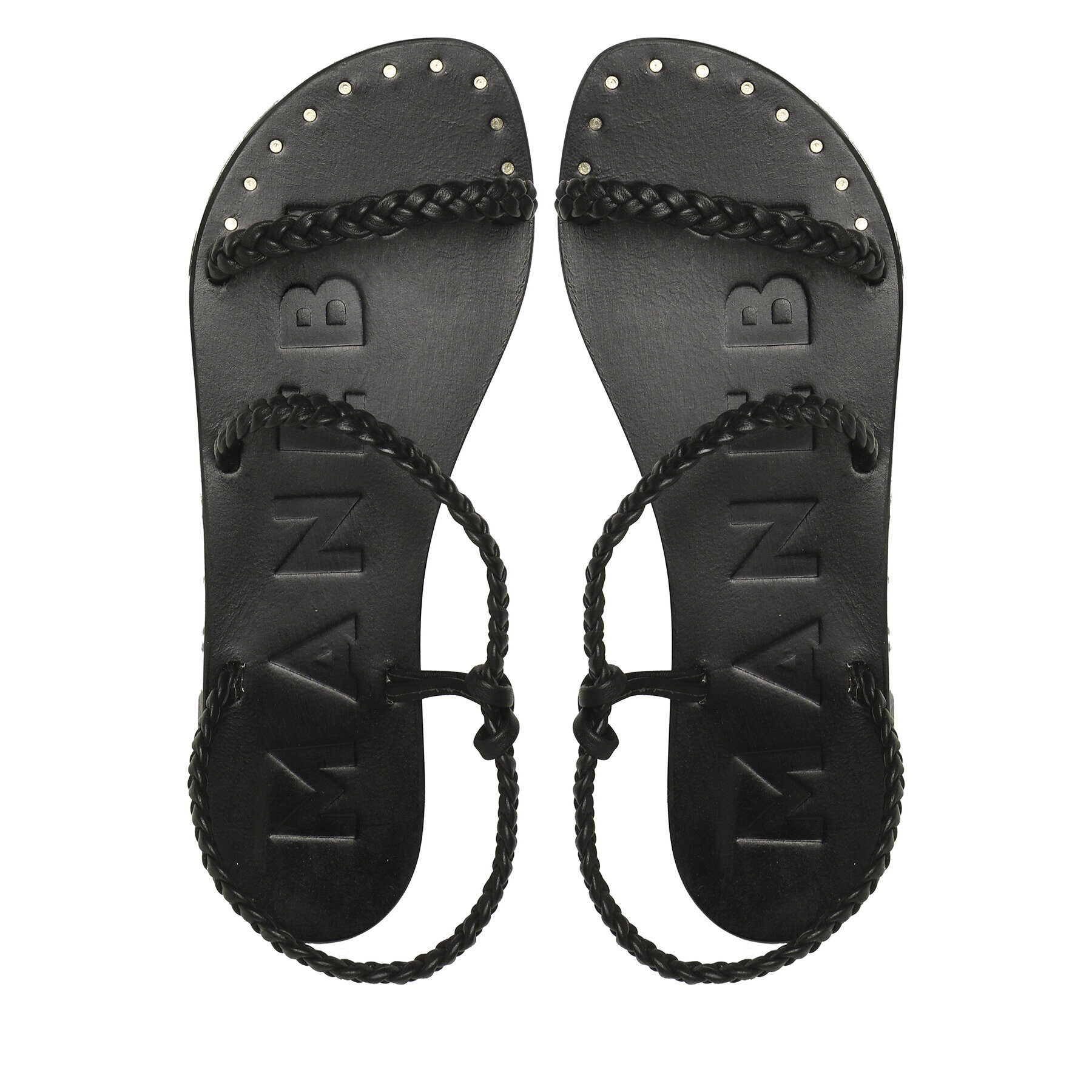 Manebi Сандали Sandals S 6.4 Y0 Черен - Pepit.bg