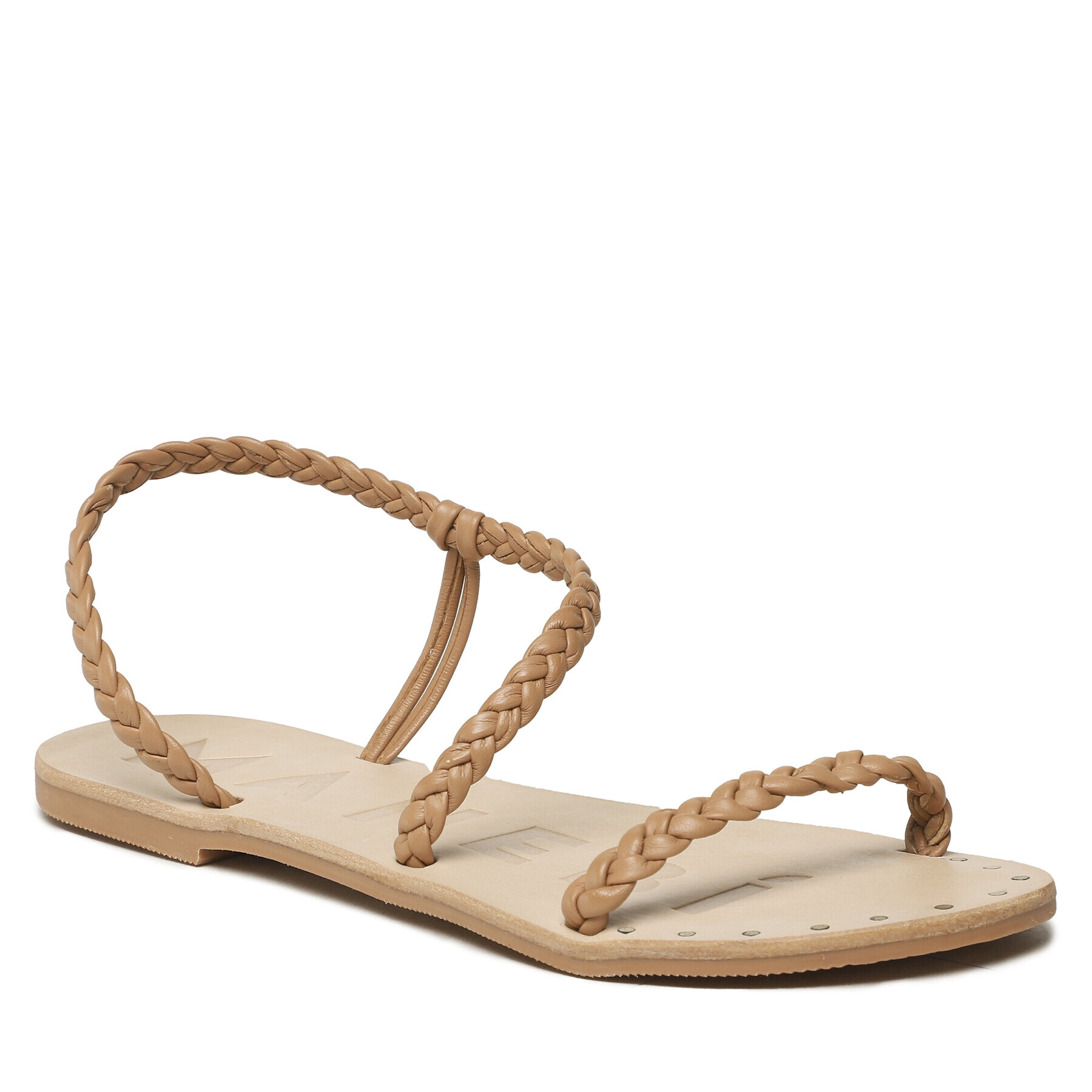 Manebi Сандали Sandals S 9.5 Y0 Кафяв - Pepit.bg