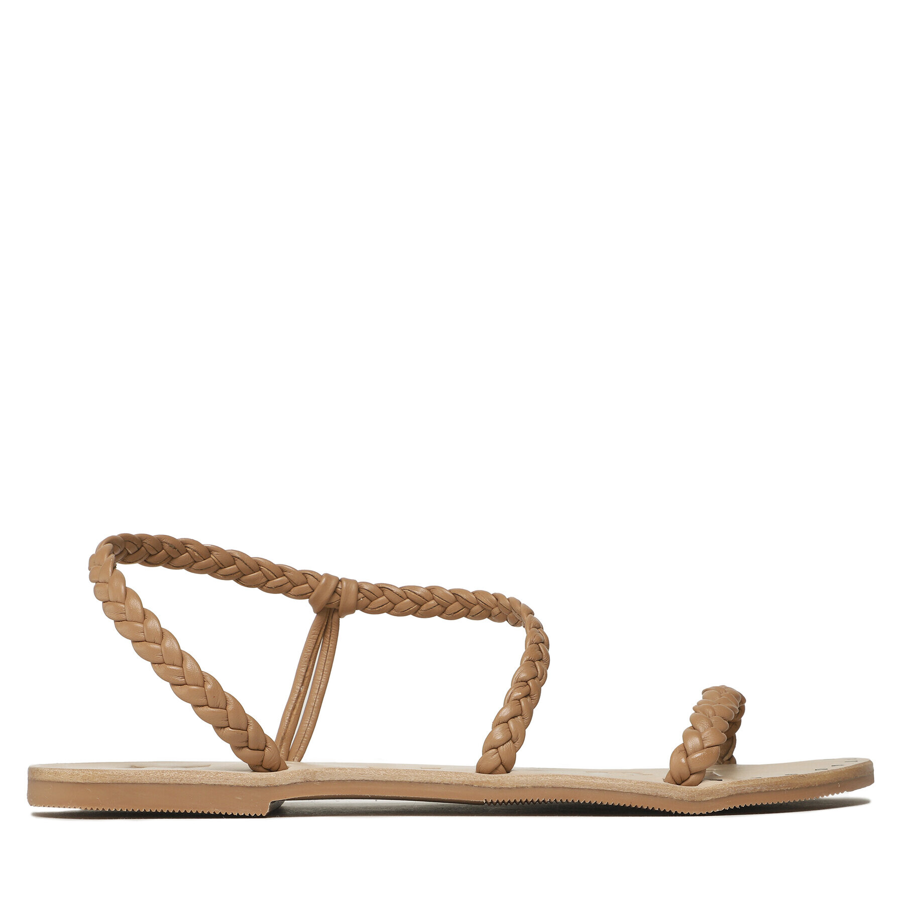 Manebi Сандали Sandals S 9.5 Y0 Кафяв - Pepit.bg