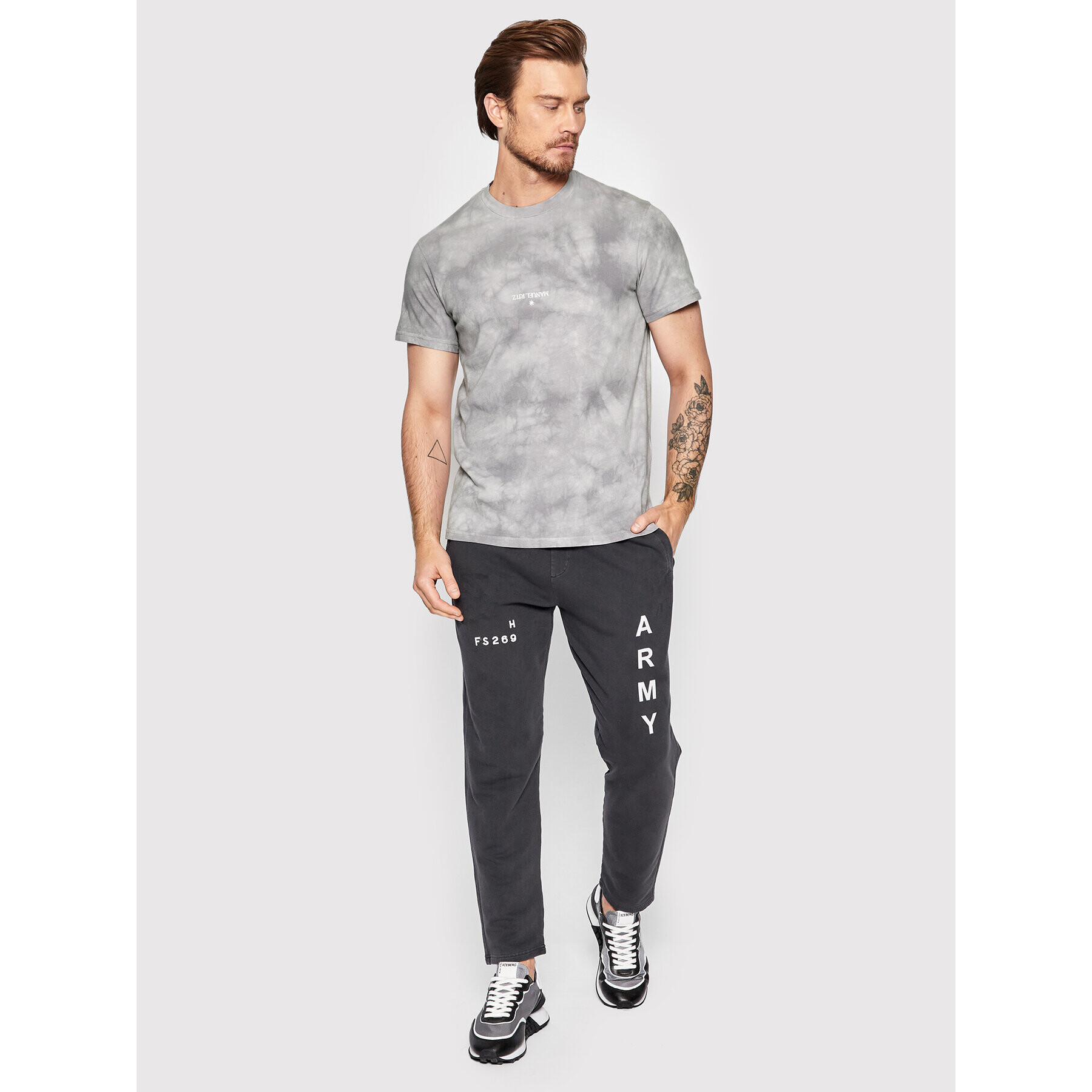 Manuel Ritz Тишърт 3232M557T 223333 Сив Regular Fit - Pepit.bg