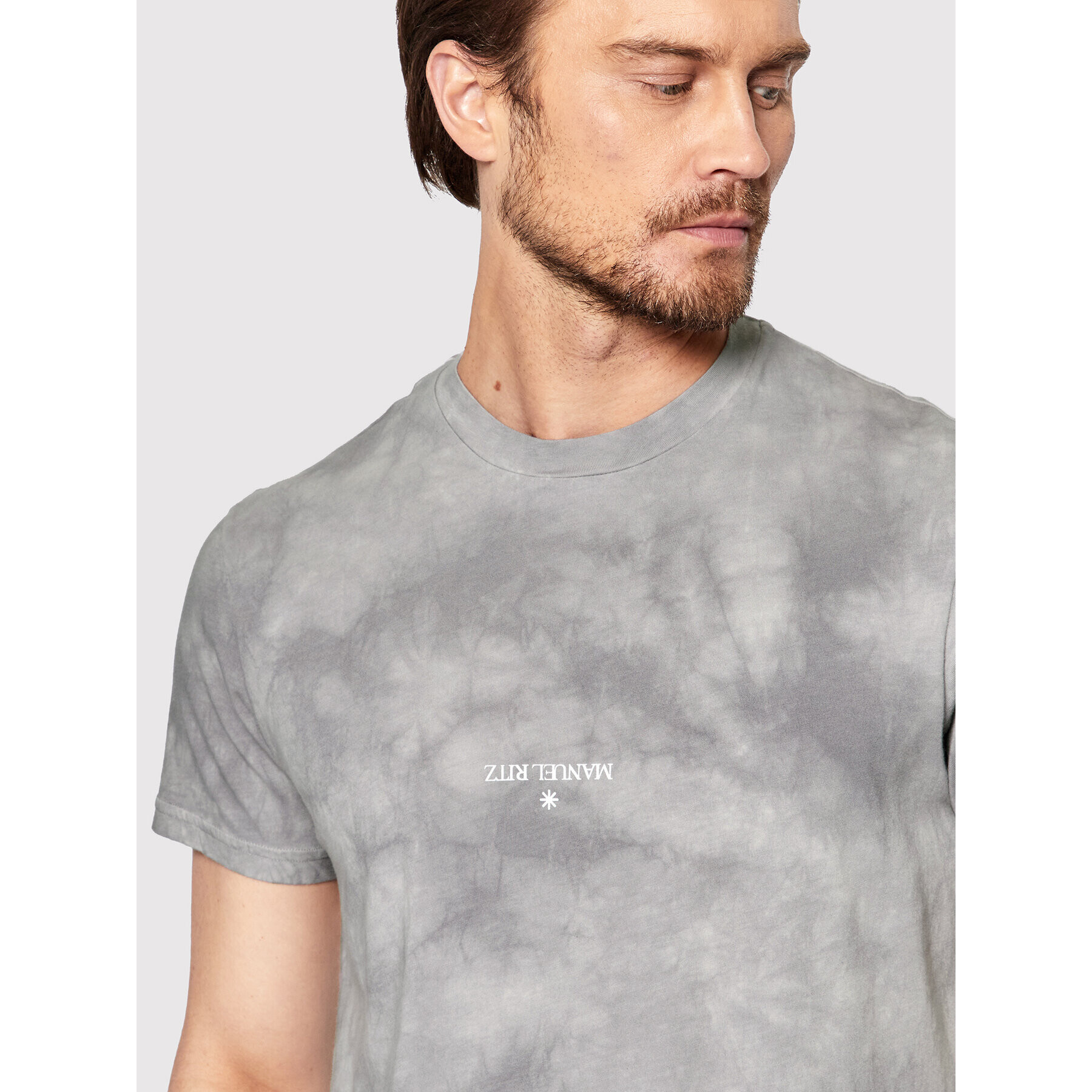 Manuel Ritz Тишърт 3232M557T 223333 Сив Regular Fit - Pepit.bg