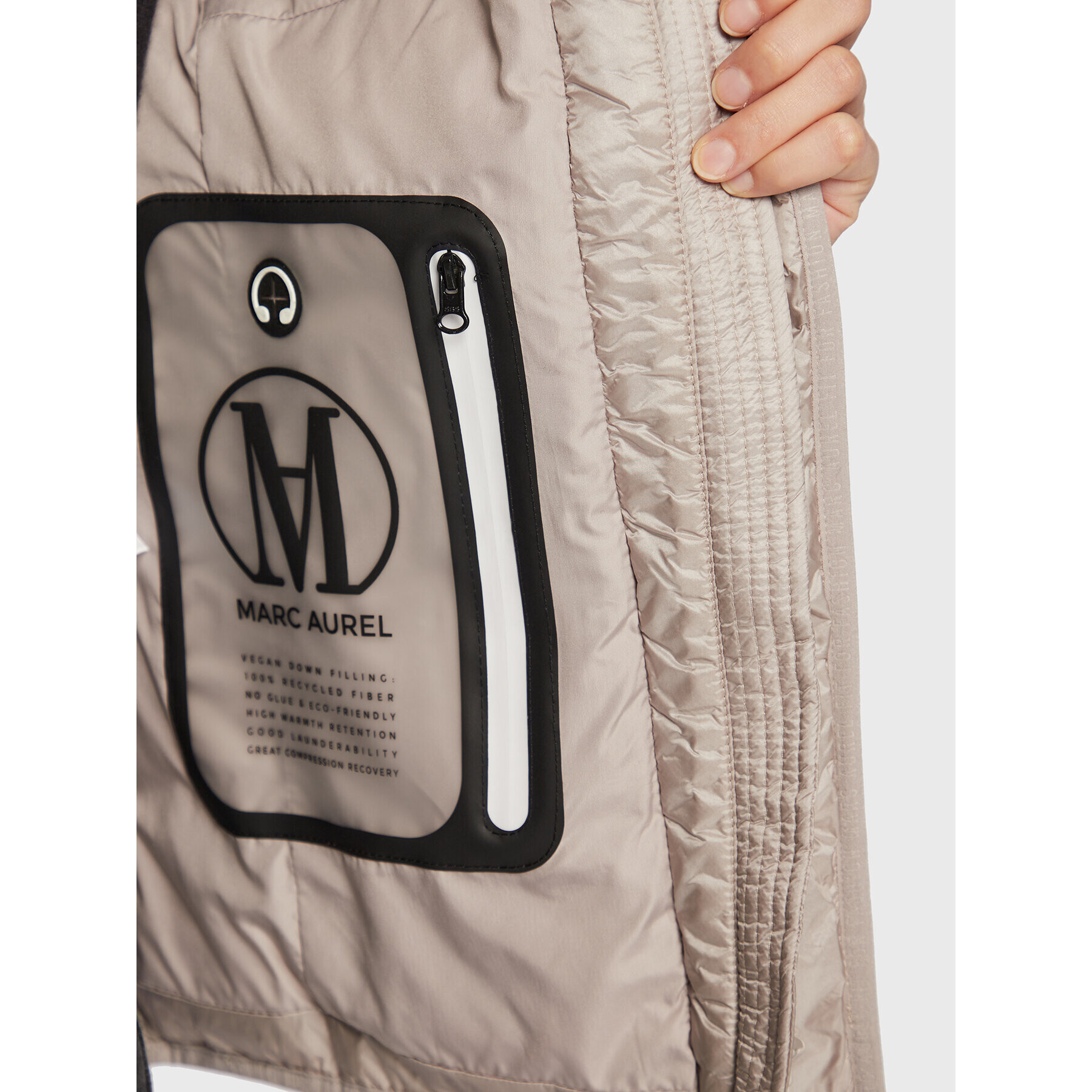 Marc Aurel Елек 5701 1020 92701 Сив Regular Fit - Pepit.bg