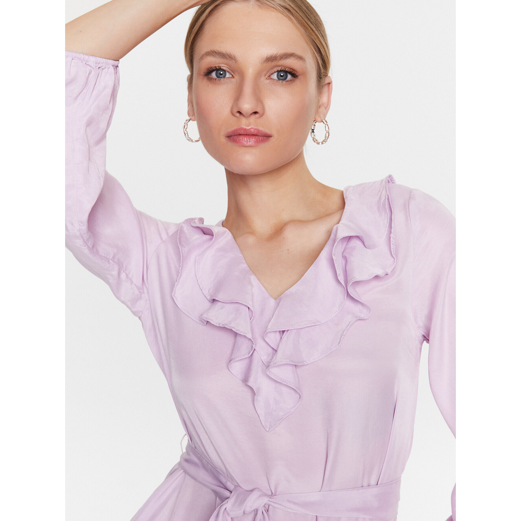 Marc Aurel Ежедневна рокля 6866 1000 93087 Виолетов Regular Fit - Pepit.bg