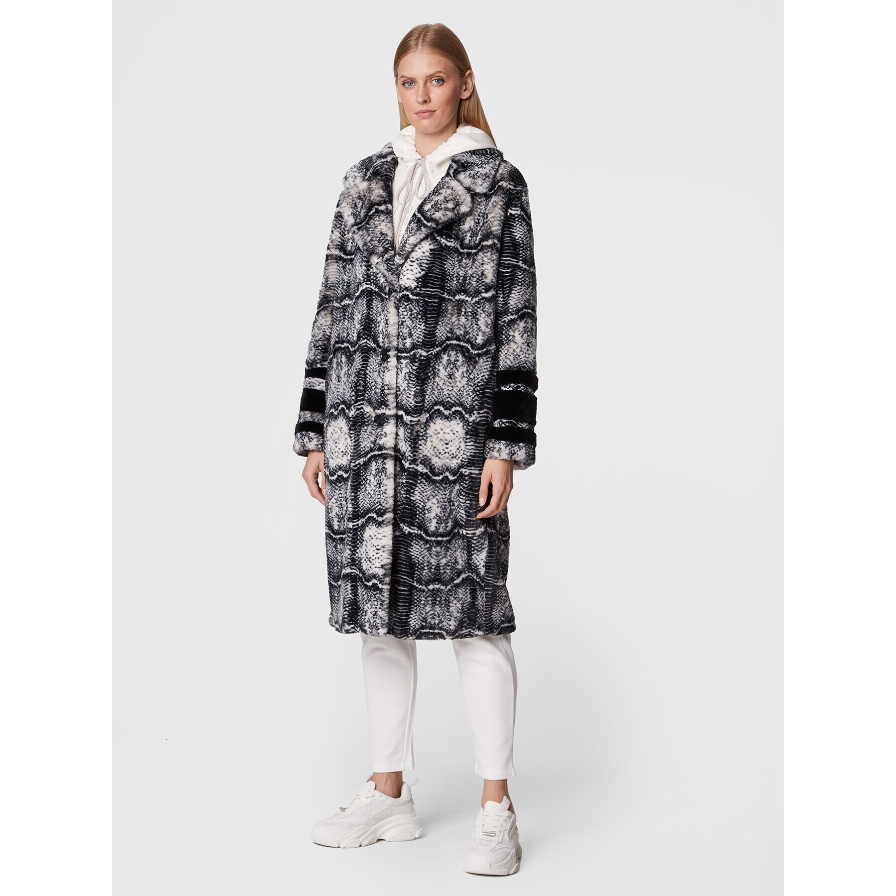 Marc Aurel Кожено палто 5490 1021 93132 Сив Regular Fit - Pepit.bg