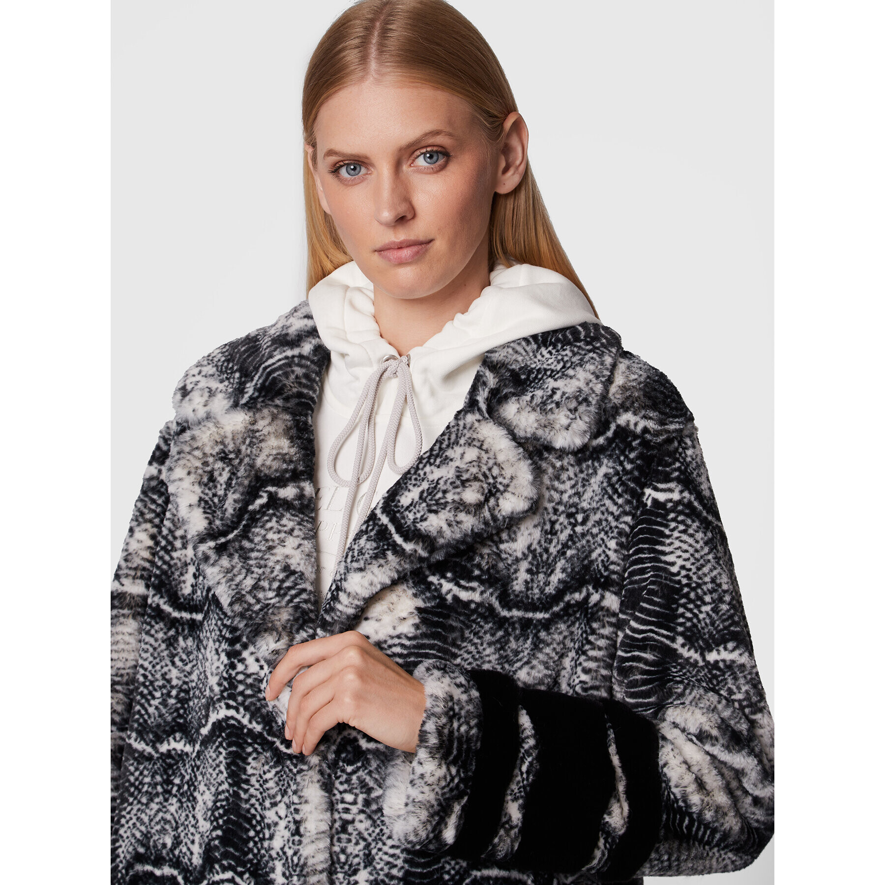 Marc Aurel Кожено палто 5490 1021 93132 Сив Regular Fit - Pepit.bg