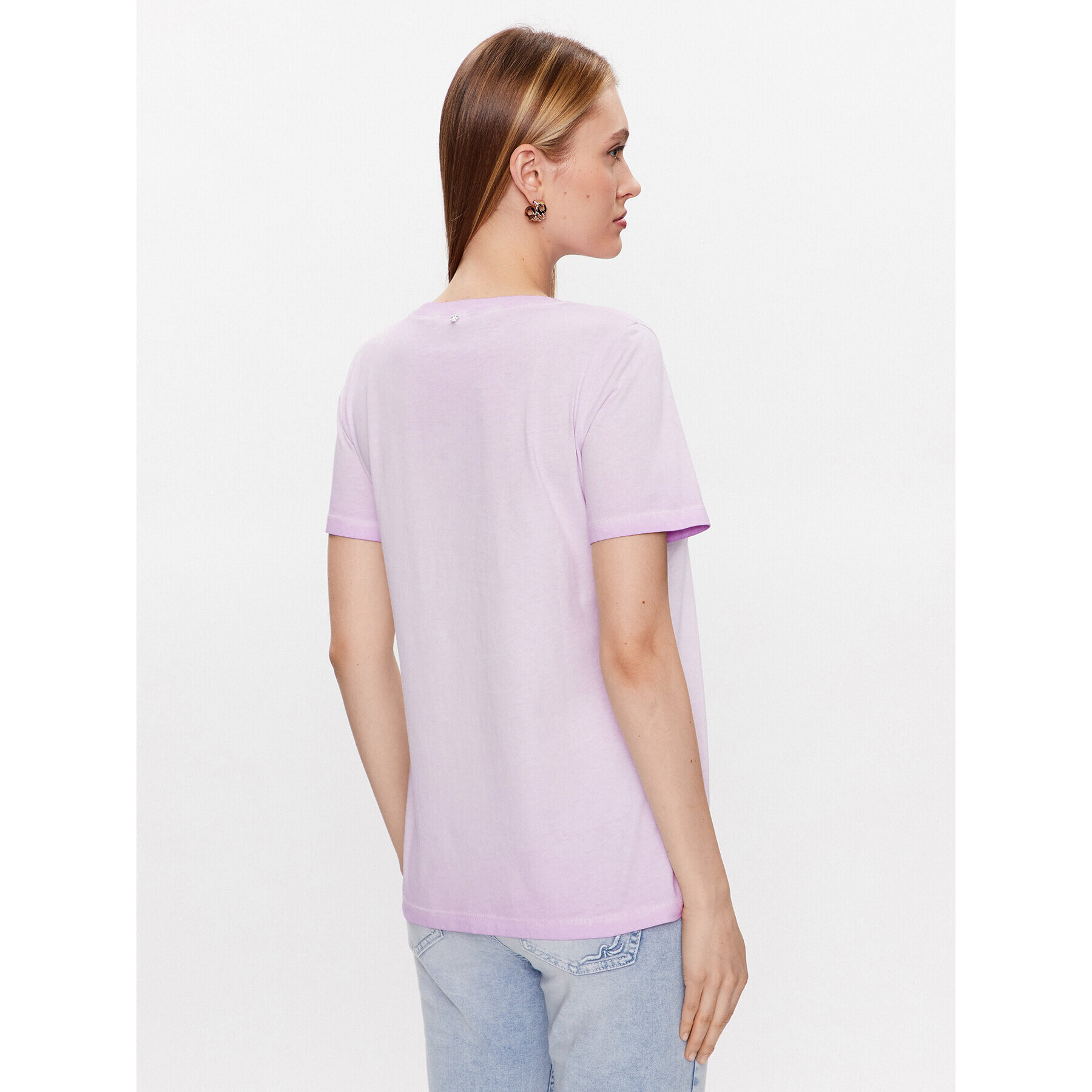 Marc Aurel Тишърт 7409 7000 73575 Виолетов Regular Fit - Pepit.bg