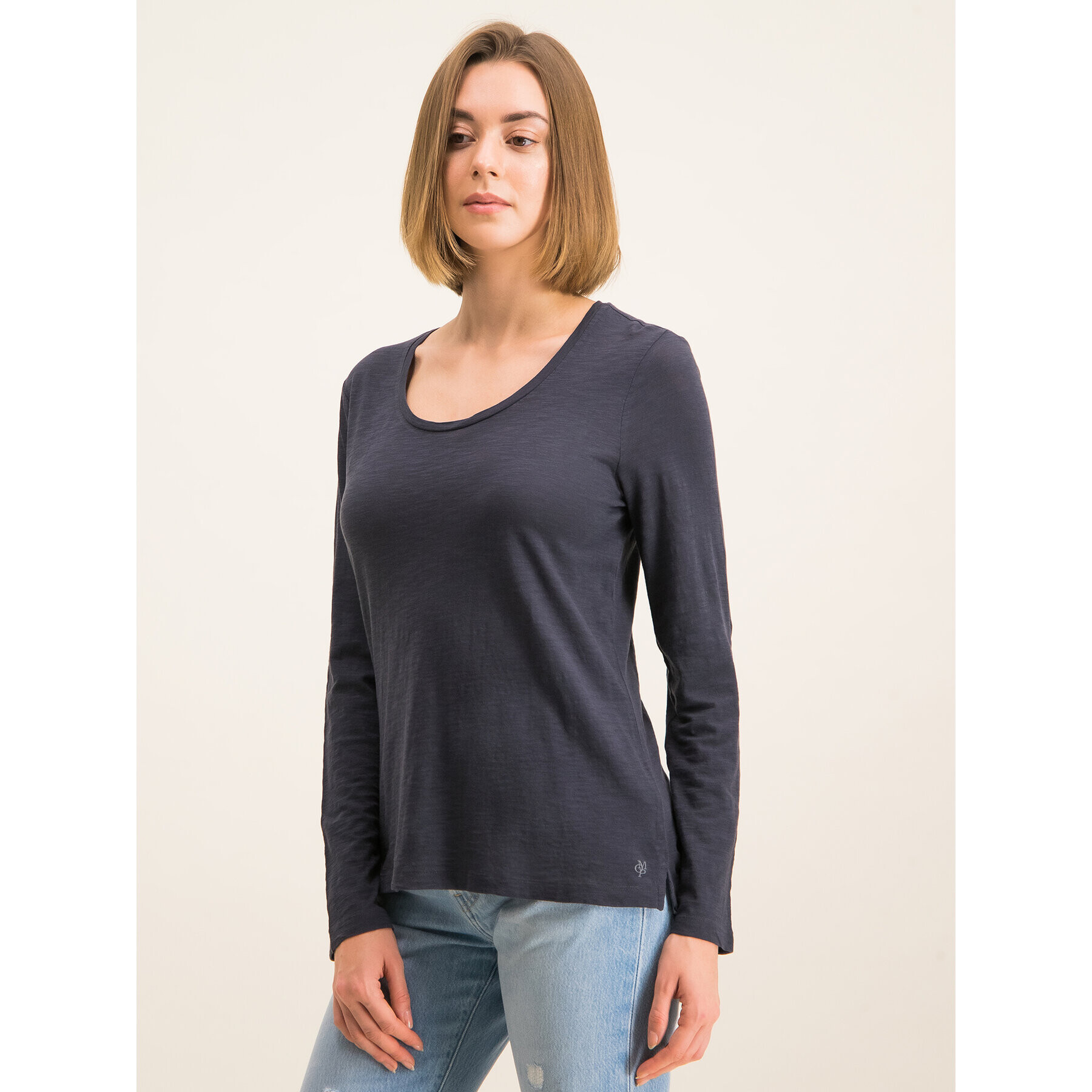 Marc O'Polo Блуза 000 2155 52191 Тъмносин Regular Fit - Pepit.bg
