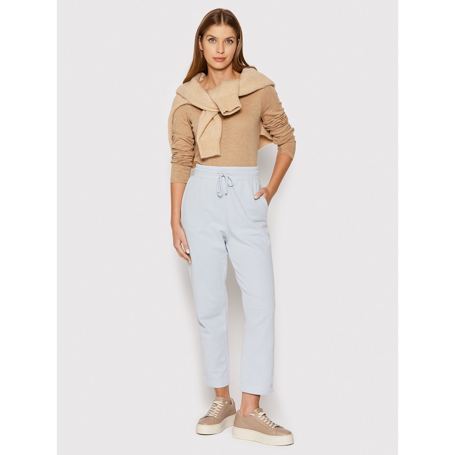 Marc O'Polo Блуза 202 2261 52199 Кафяв Regular Fit - Pepit.bg