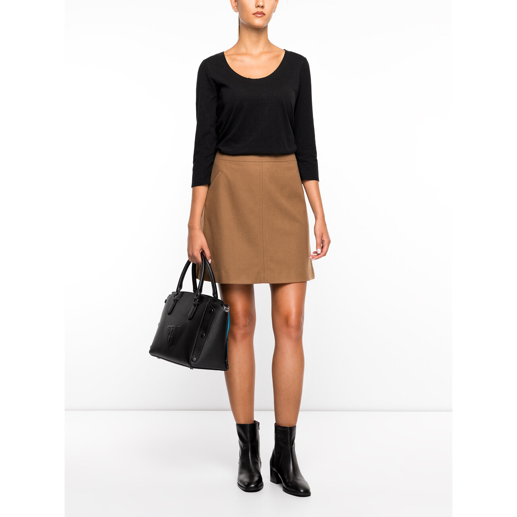 Marc O'Polo Блуза 907 2155 52107 Черен Regular Fit - Pepit.bg