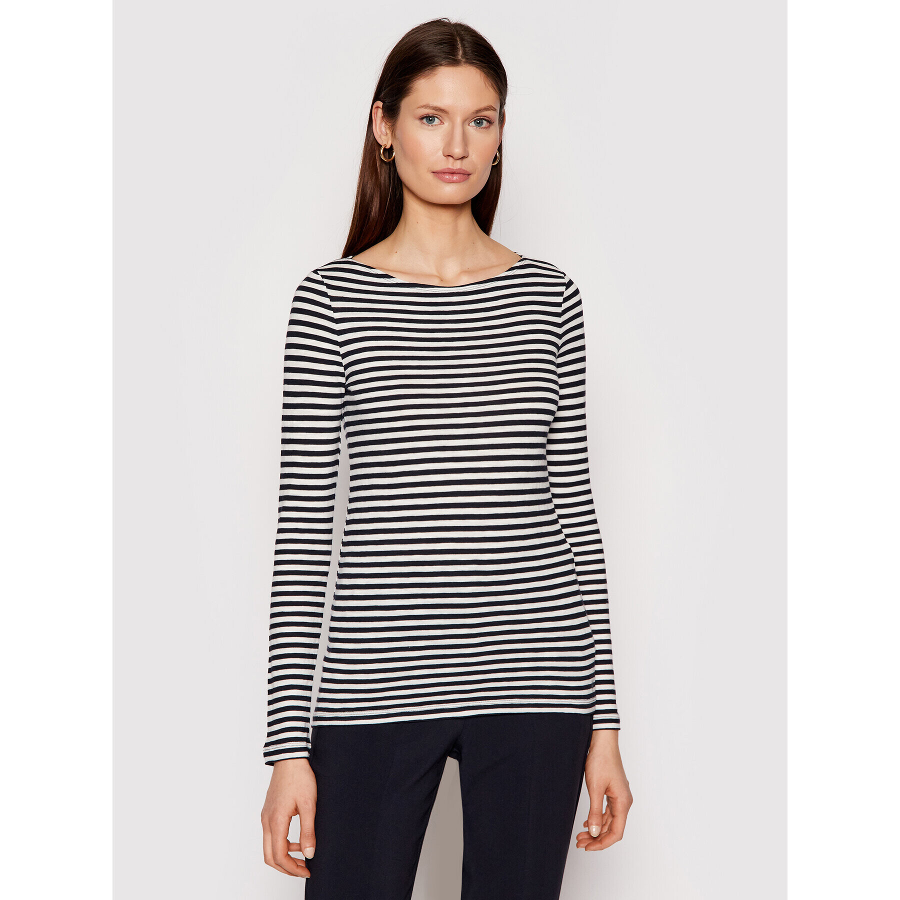Marc O'Polo Блуза B01 2196 52597 Тъмносин Regular Fit - Pepit.bg