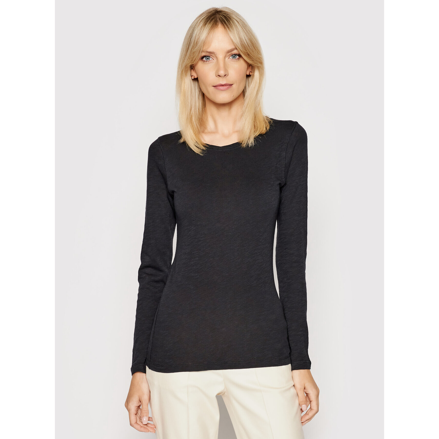 Marc O'Polo Блуза B01 2261 52033 Черен Regular Fit - Pepit.bg