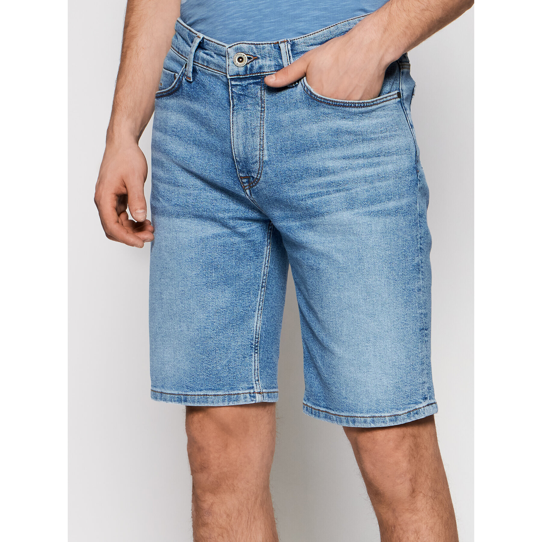 Marc O'Polo Дънкови шорти 123 9063 13010 Син Regular Fit - Pepit.bg
