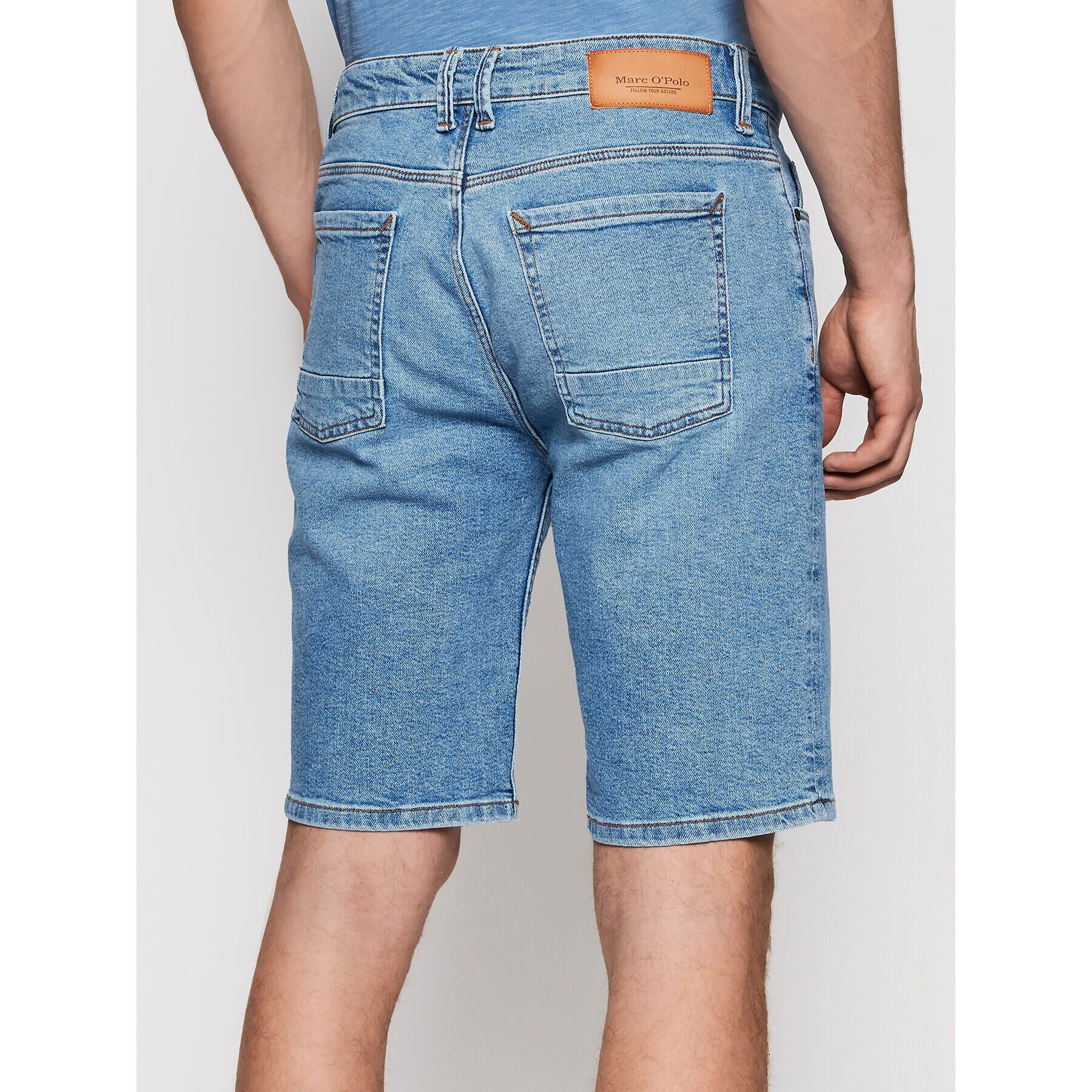 Marc O'Polo Дънкови шорти 123 9063 13010 Син Regular Fit - Pepit.bg