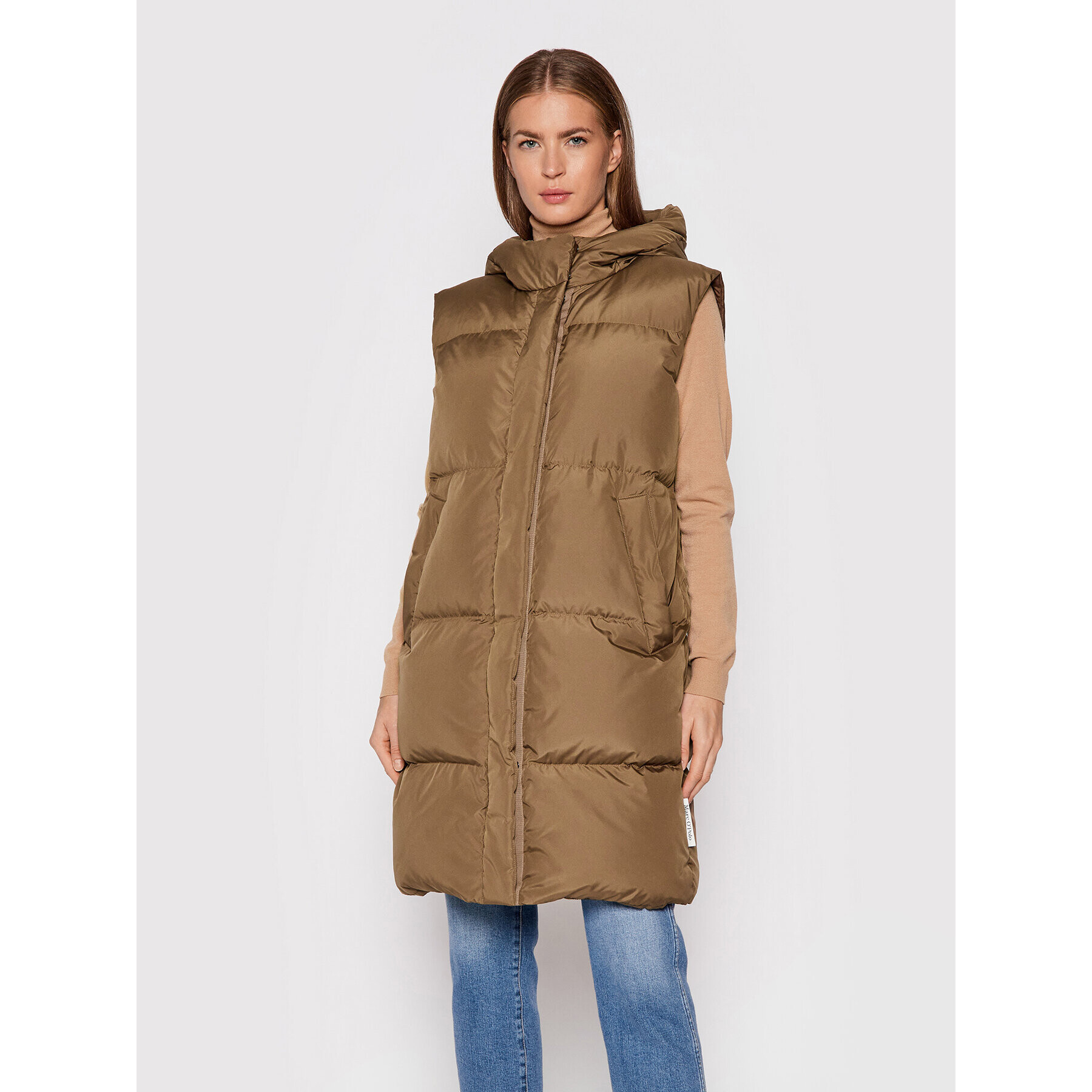 Marc O'Polo Елек 109 1304 72043 Кафяв Regular Fit - Pepit.bg