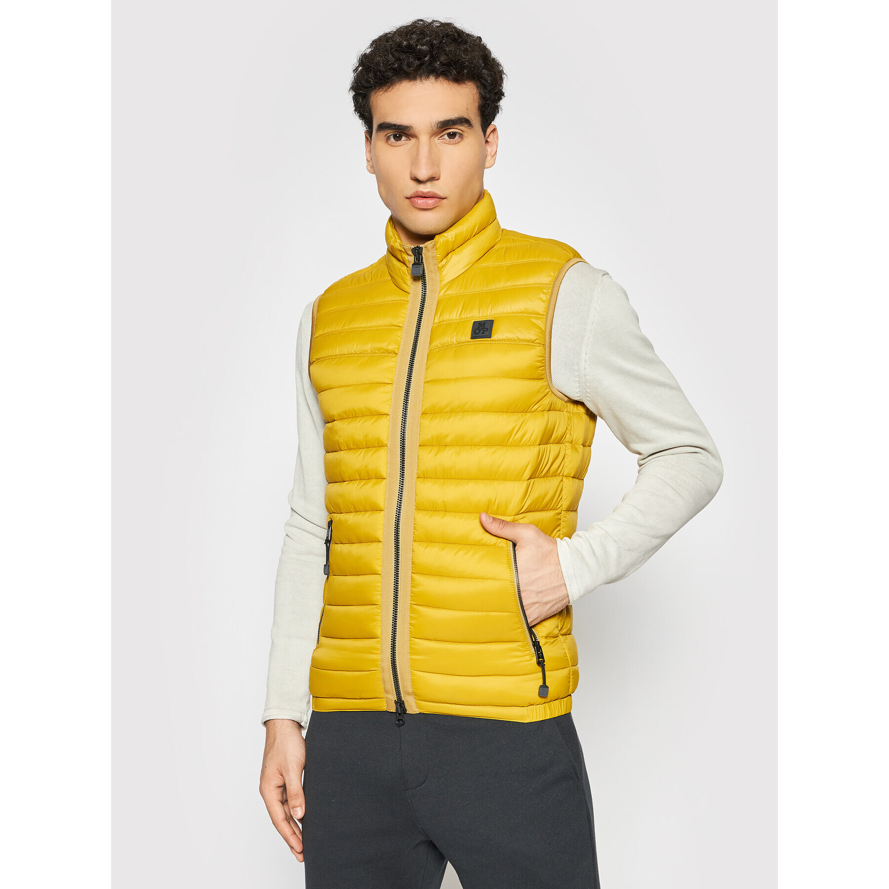 Marc O'Polo Елек 127 1142 72046 Жълт Regular Fit - Pepit.bg