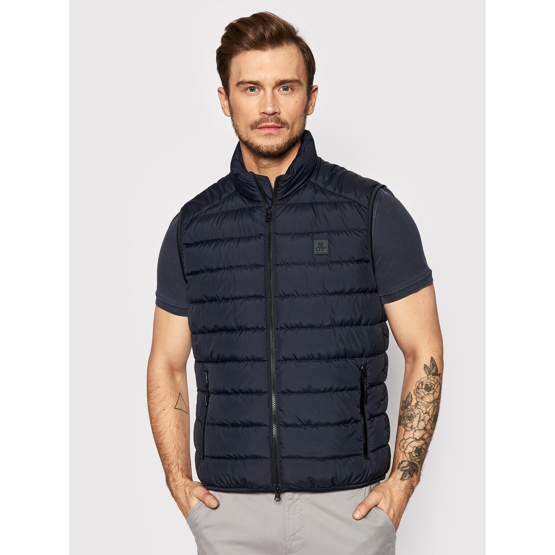 Marc O'Polo Елек M21 0960 72022 Тъмносин Regular Fit - Pepit.bg
