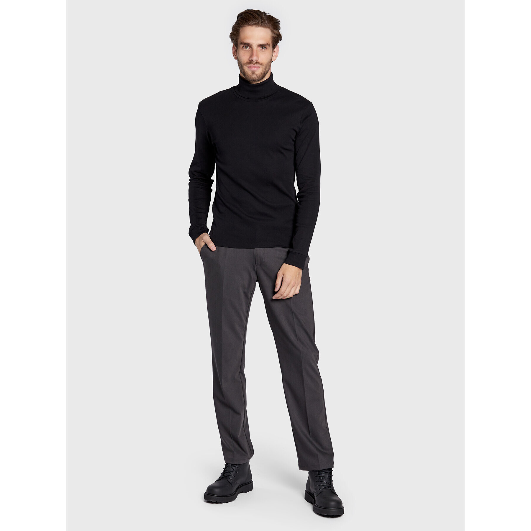 Marc O'Polo Поло M29 2202 52226 Черен Slim Fit - Pepit.bg