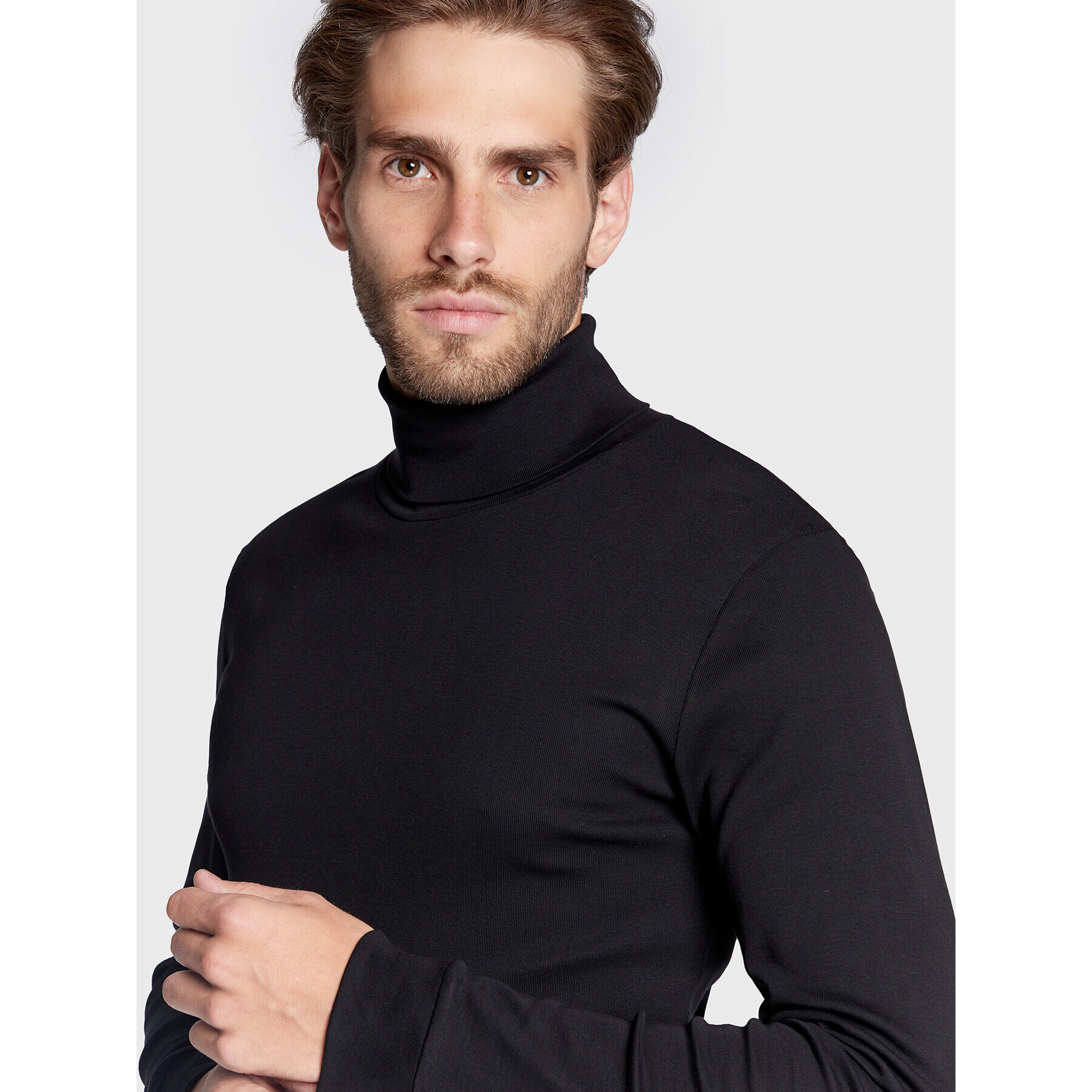 Marc O'Polo Поло M29 2202 52226 Черен Slim Fit - Pepit.bg