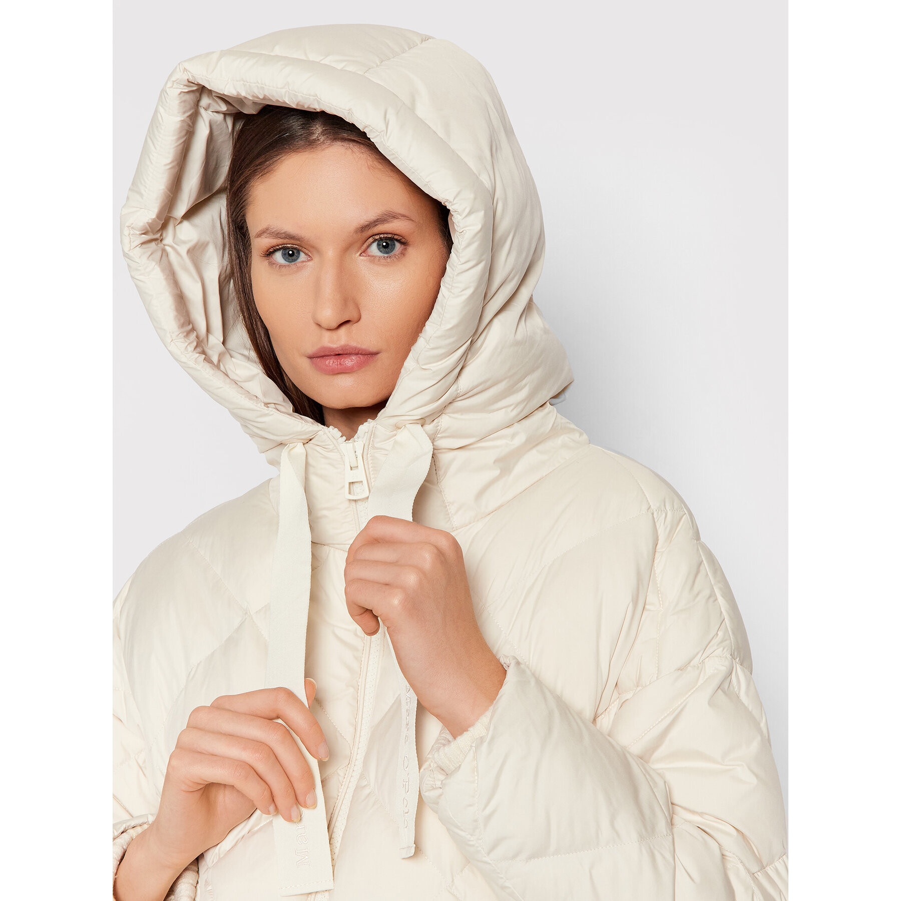 Marc O'Polo Пухено яке 109 0874 70073 Бежов Regular Fit - Pepit.bg