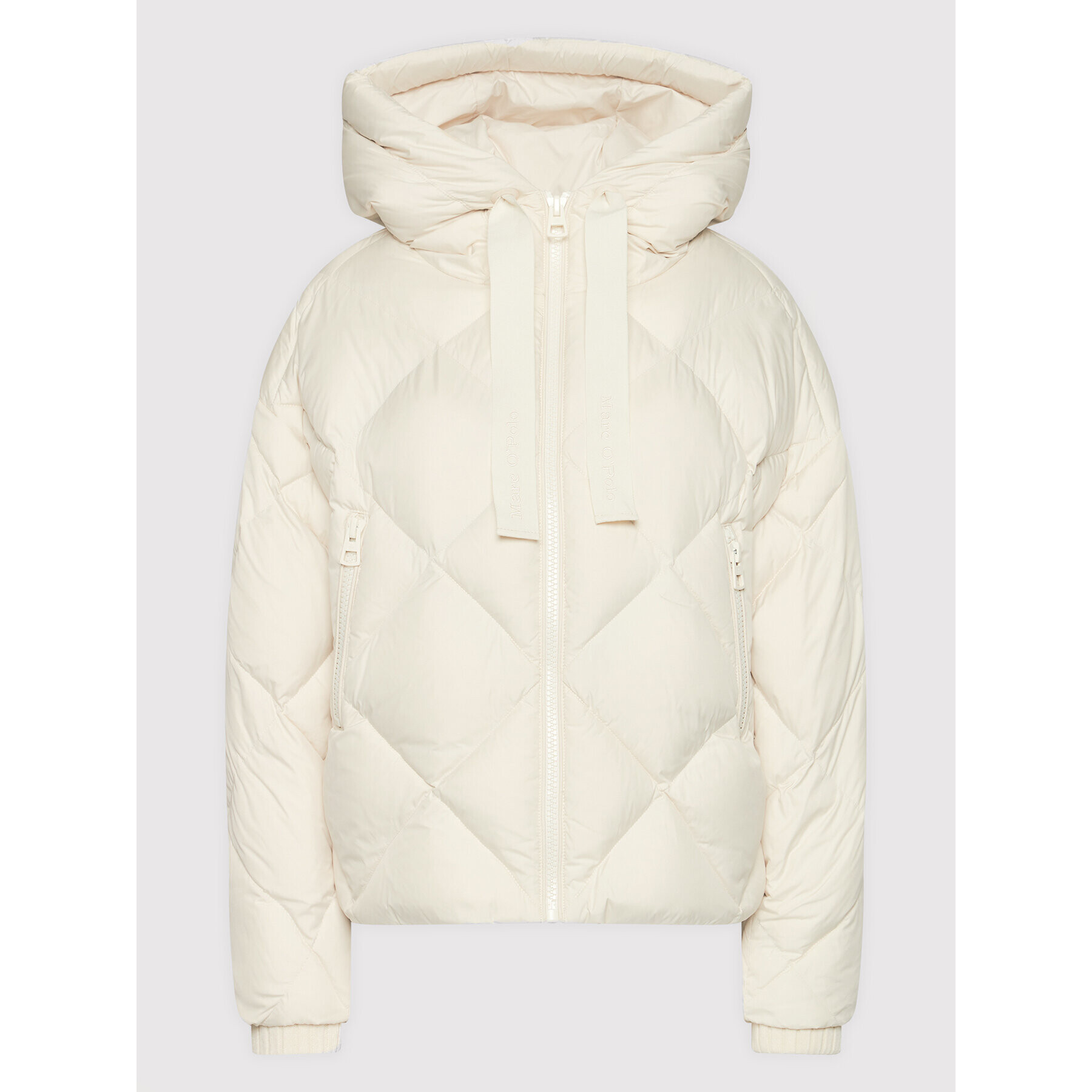Marc O'Polo Пухено яке 109 0874 70073 Бежов Regular Fit - Pepit.bg