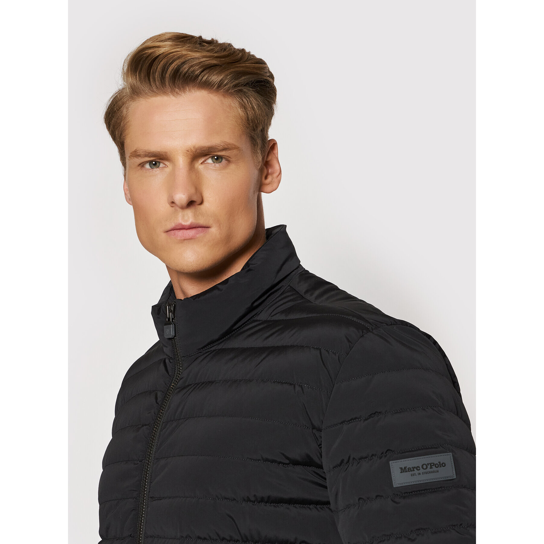 Marc O'Polo Пухено яке 128 0972 70530 Черен Regular Fit - Pepit.bg