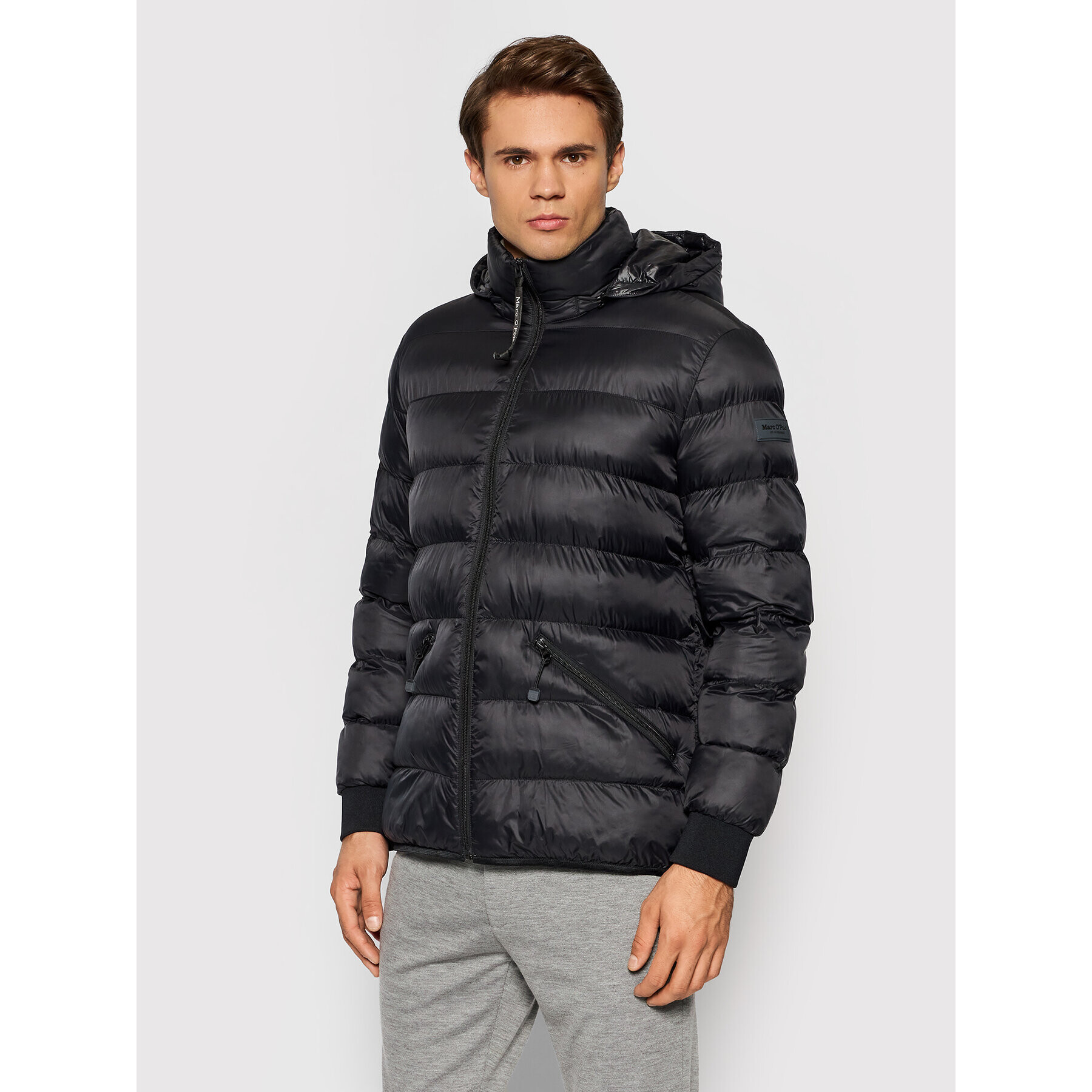 Marc O'Polo Пухено яке 129 1142 70346 Черен Regular Fit - Pepit.bg