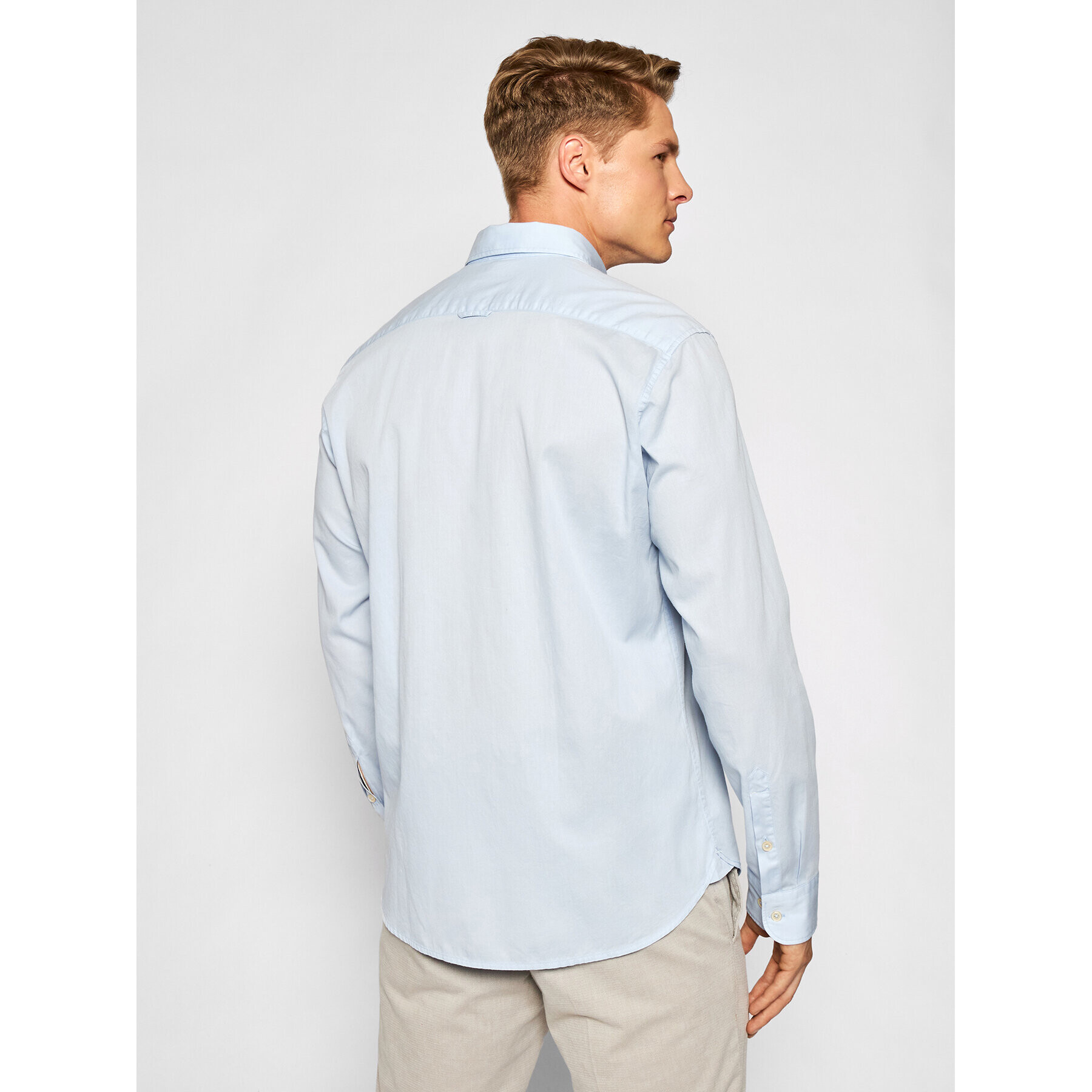 Marc O'Polo Риза B21 7668 42156 Син Regular Fit - Pepit.bg