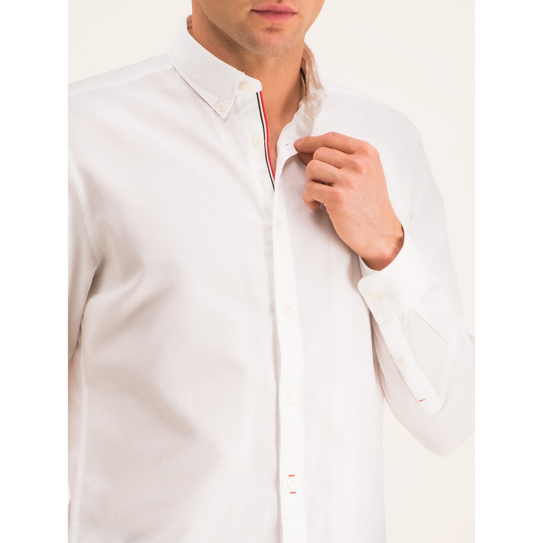 Marc O'Polo Риза B217 6684 2156 Бял Regular Fit - Pepit.bg