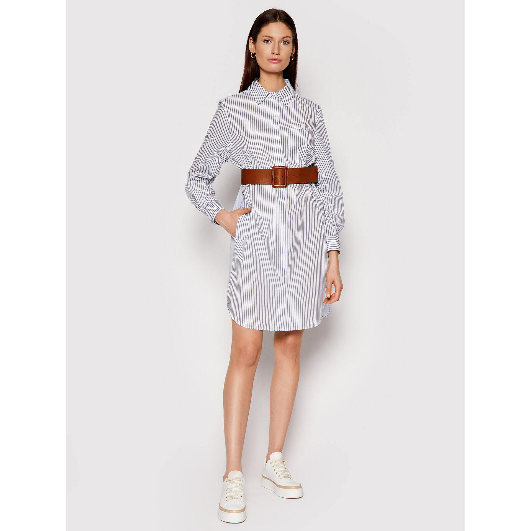 Marc O'Polo Рокля тип риза 103 0885 21109 Син Regular Fit - Pepit.bg