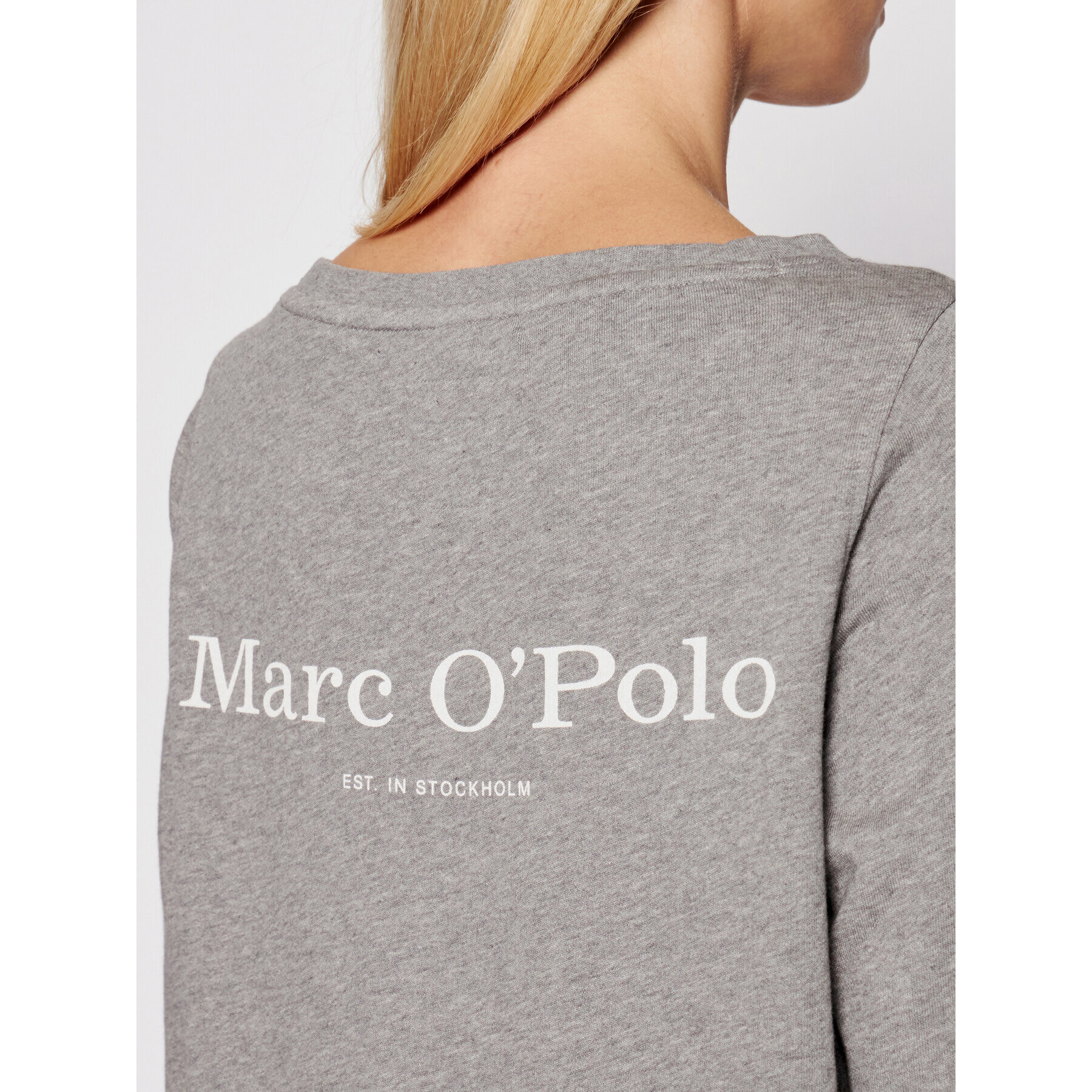 Marc O'Polo Суитшърт 102 4001 54059 Сив Regular Fit - Pepit.bg