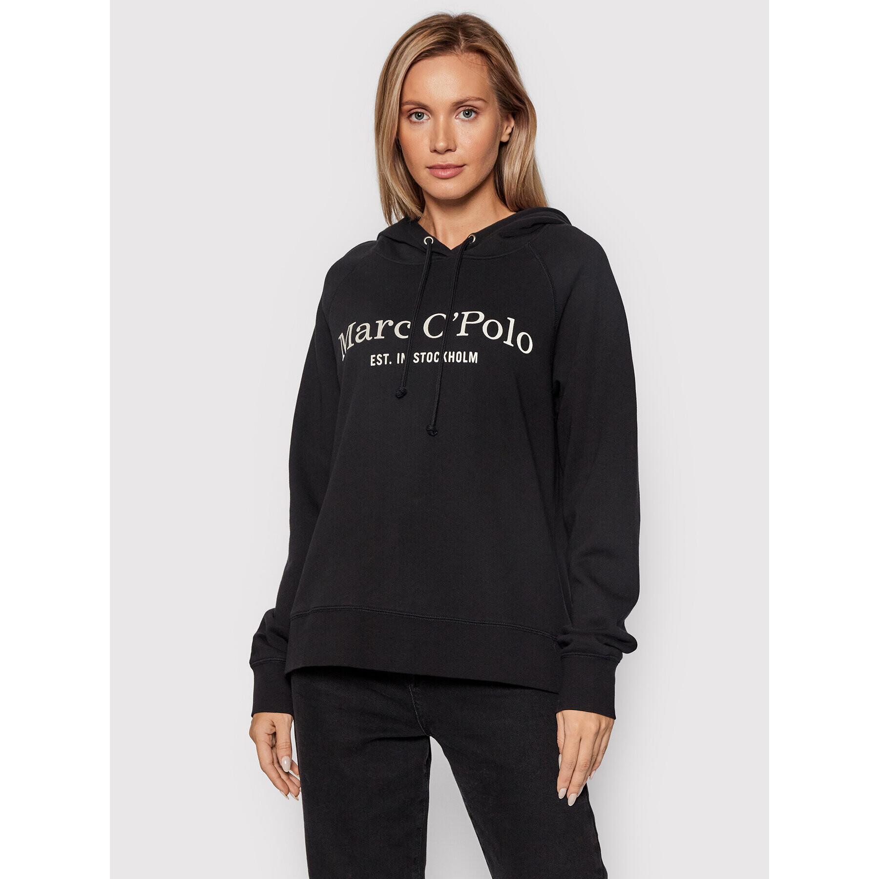 Marc O'Polo Суитшърт 107 4001 54127 Черен Regular Fit - Pepit.bg