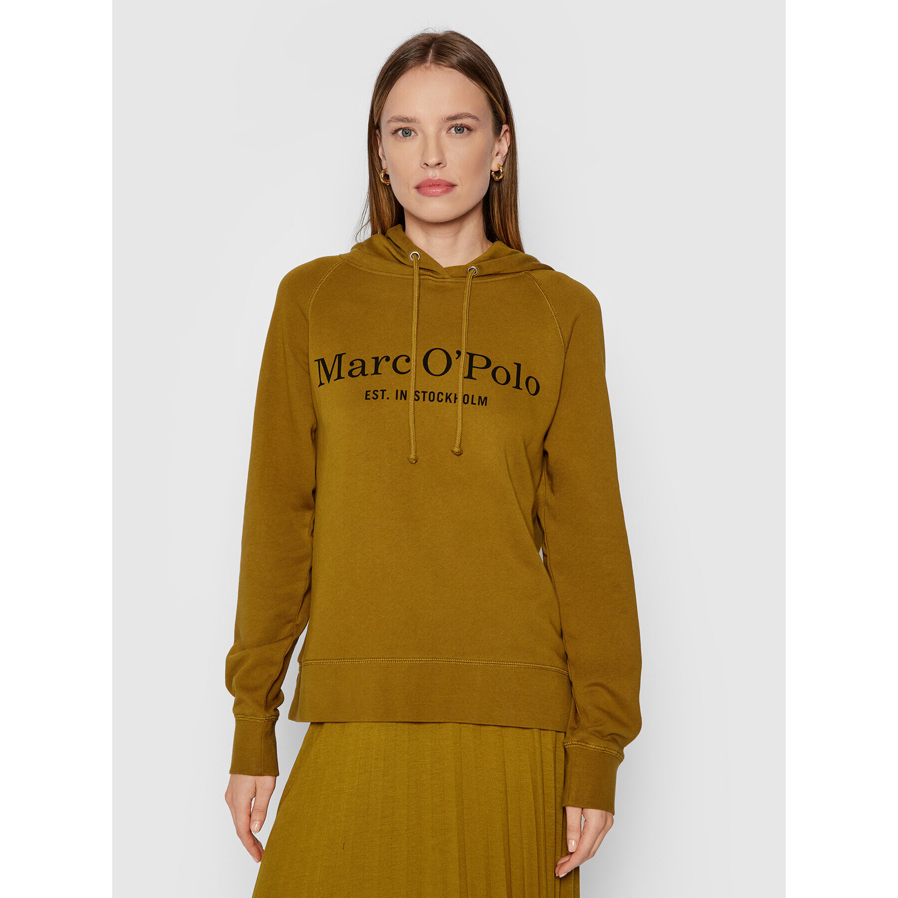 Marc O'Polo Суитшърт 107 4001 54127 Жълт Regular Fit - Pepit.bg