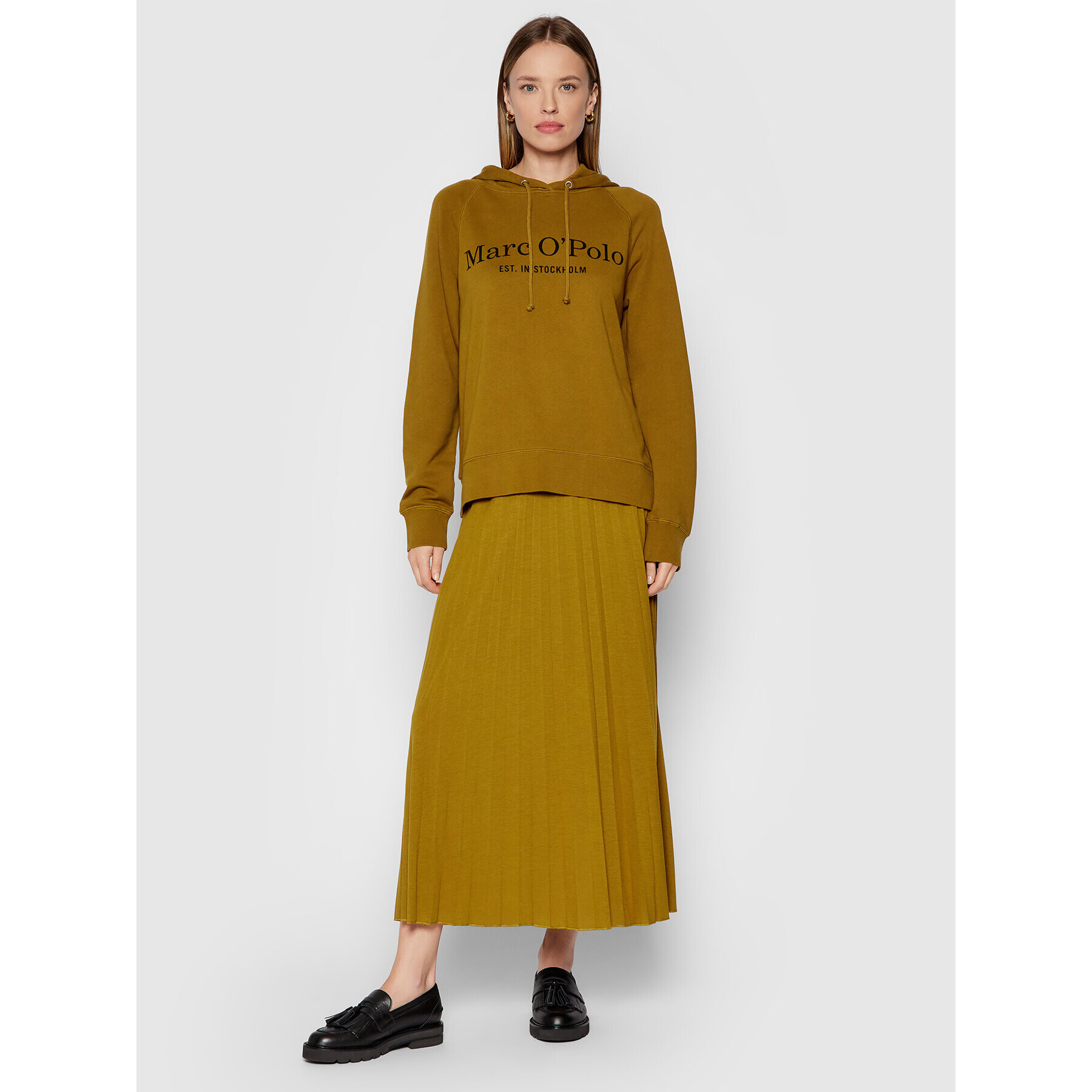 Marc O'Polo Суитшърт 107 4001 54127 Жълт Regular Fit - Pepit.bg