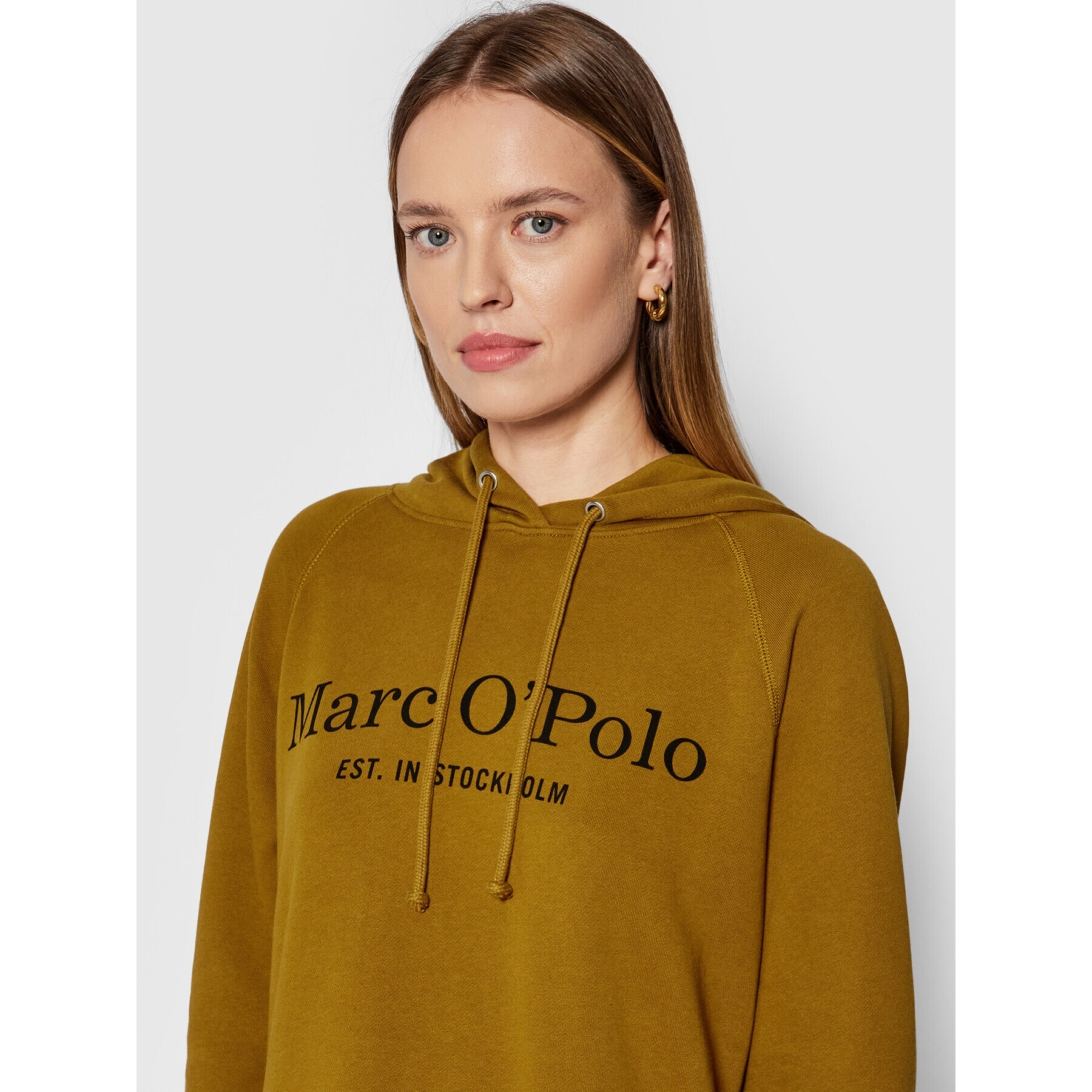 Marc O'Polo Суитшърт 107 4001 54127 Жълт Regular Fit - Pepit.bg