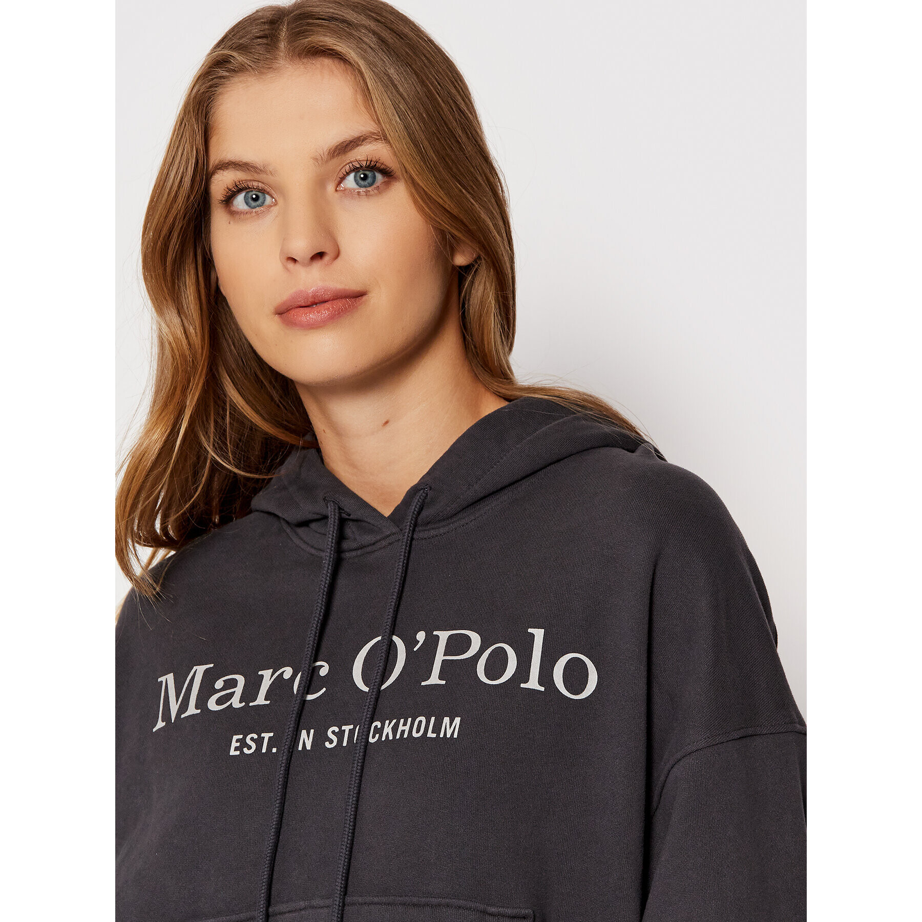 Marc O'Polo Суитшърт 202 4026 54255 Сив Relaxed Fit - Pepit.bg