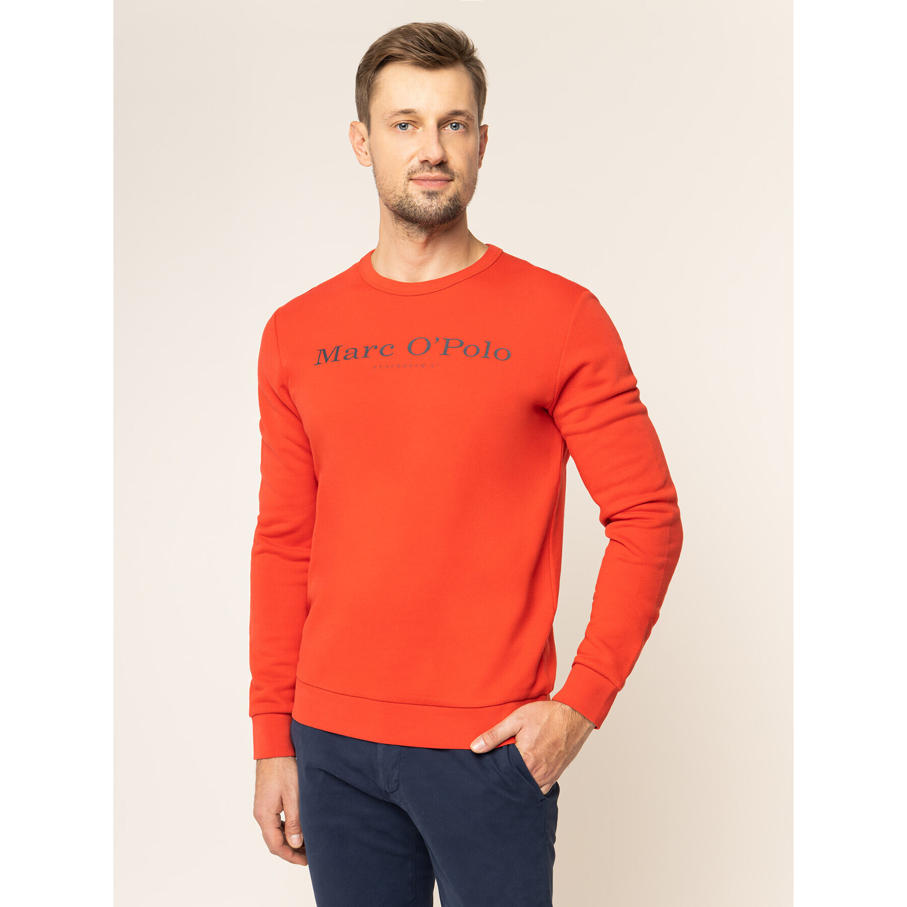 Marc O'Polo Суитшърт 928 4011 54236 Оранжев Regular Fit - Pepit.bg