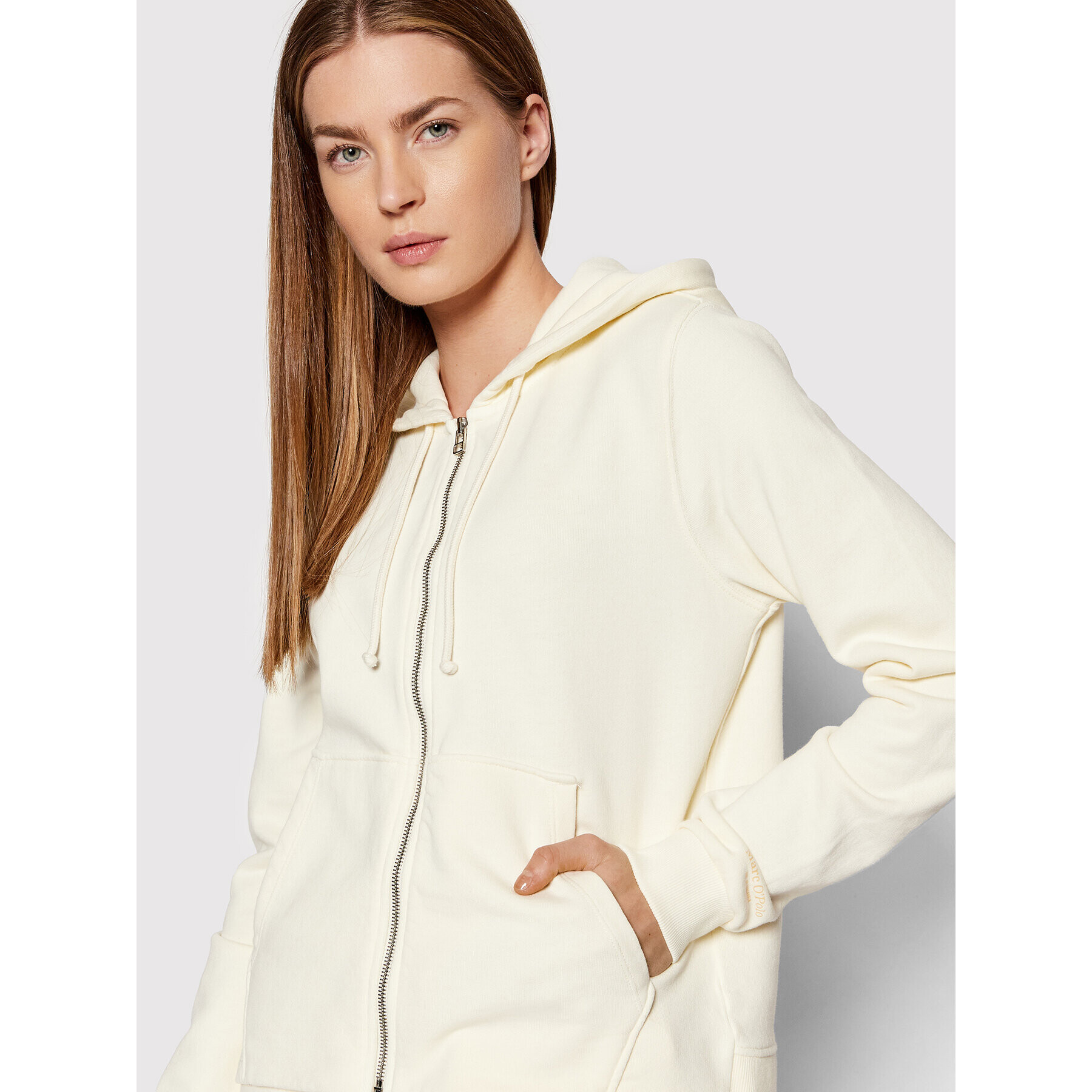 Marc O'Polo Суитшърт M00 4002 57035 Бежов Regular Fit - Pepit.bg