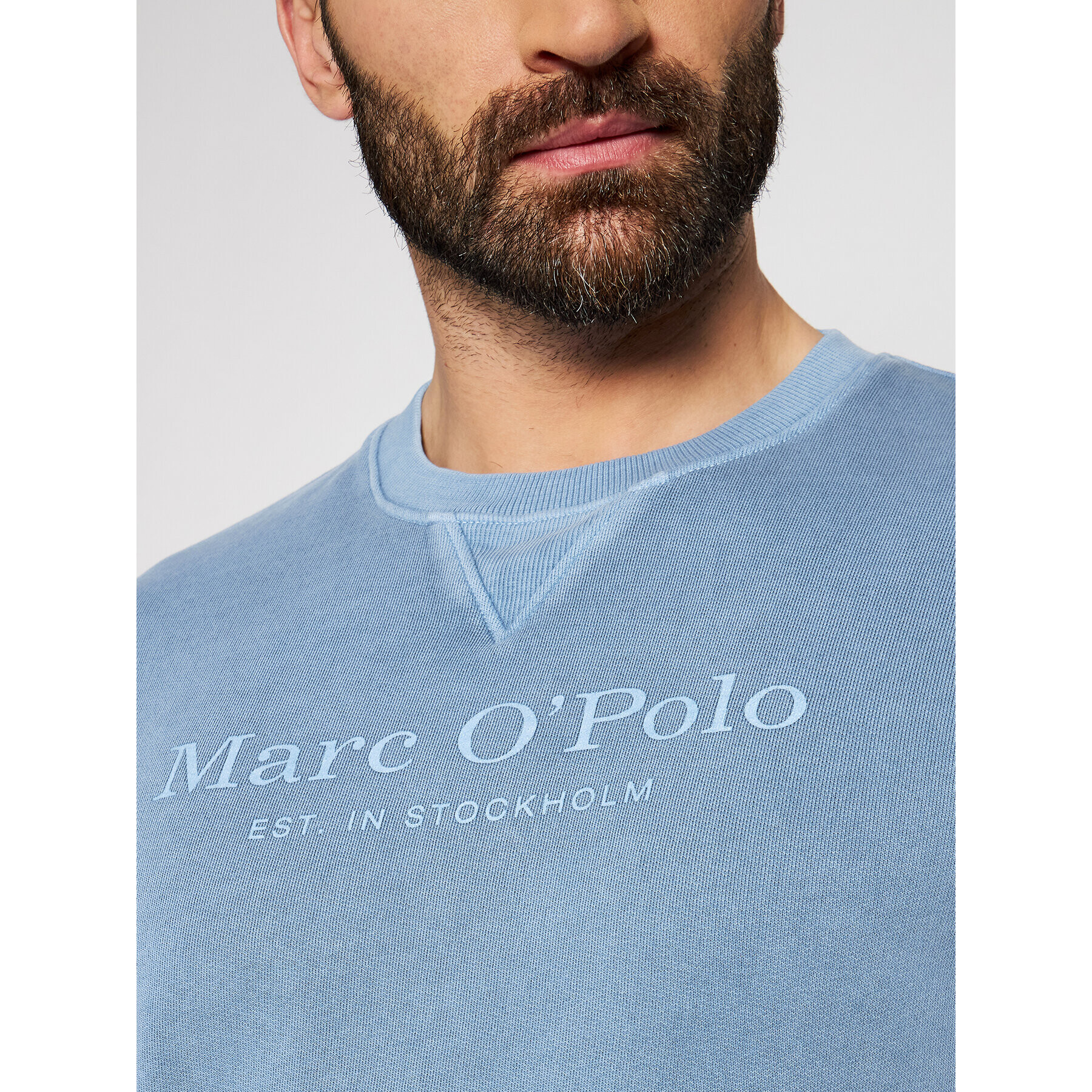 Marc O'Polo Суитшърт M22 4100 54020 Син Relaxed Fit - Pepit.bg